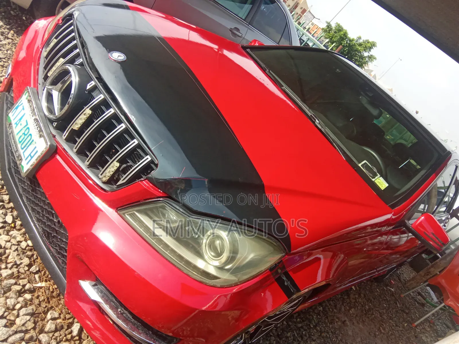 Mercedes-Benz C300 2013 Red