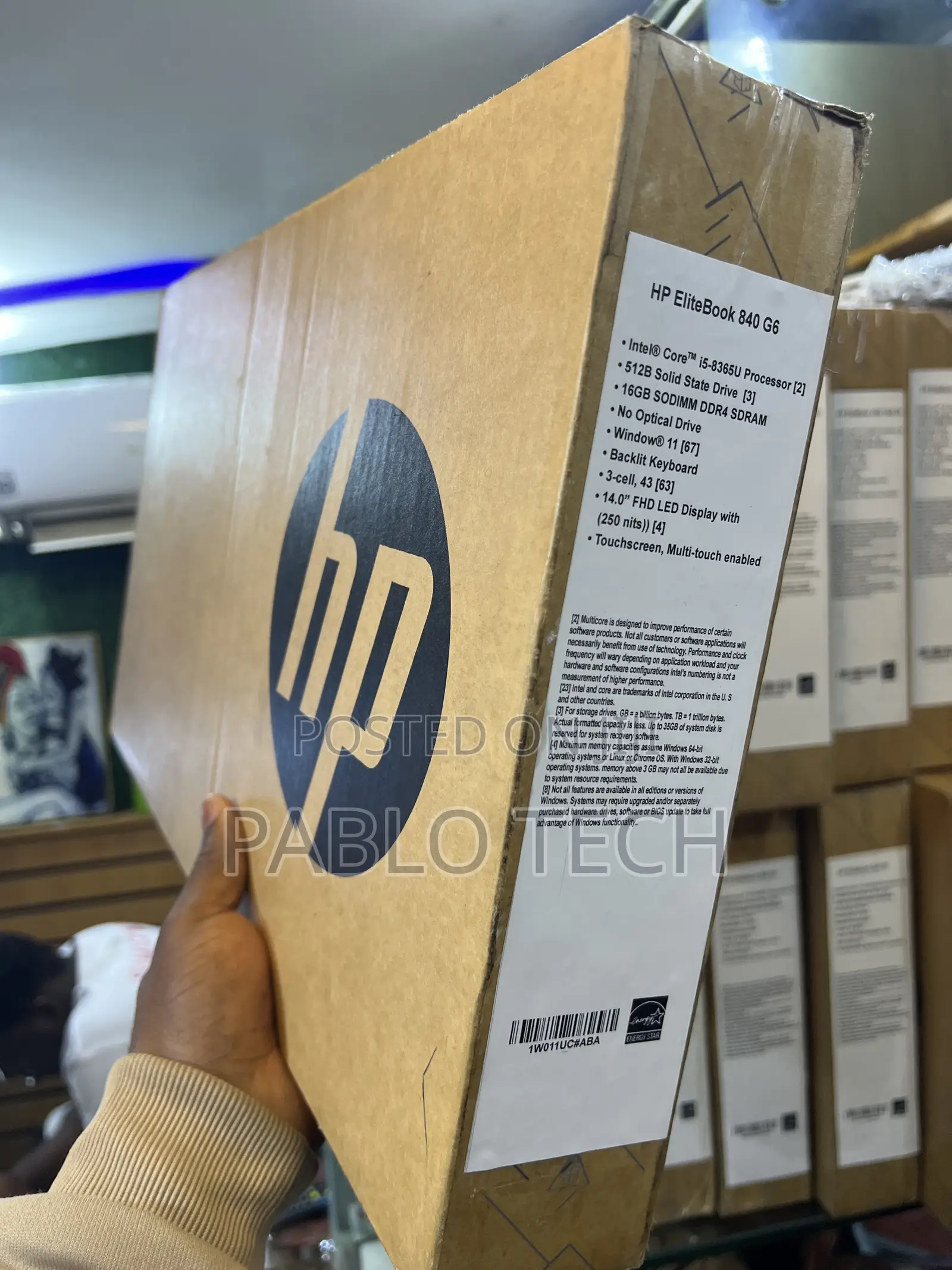 New Laptop HP EliteBook 840 G6 16GB Intel Core i5 SSD 512GB