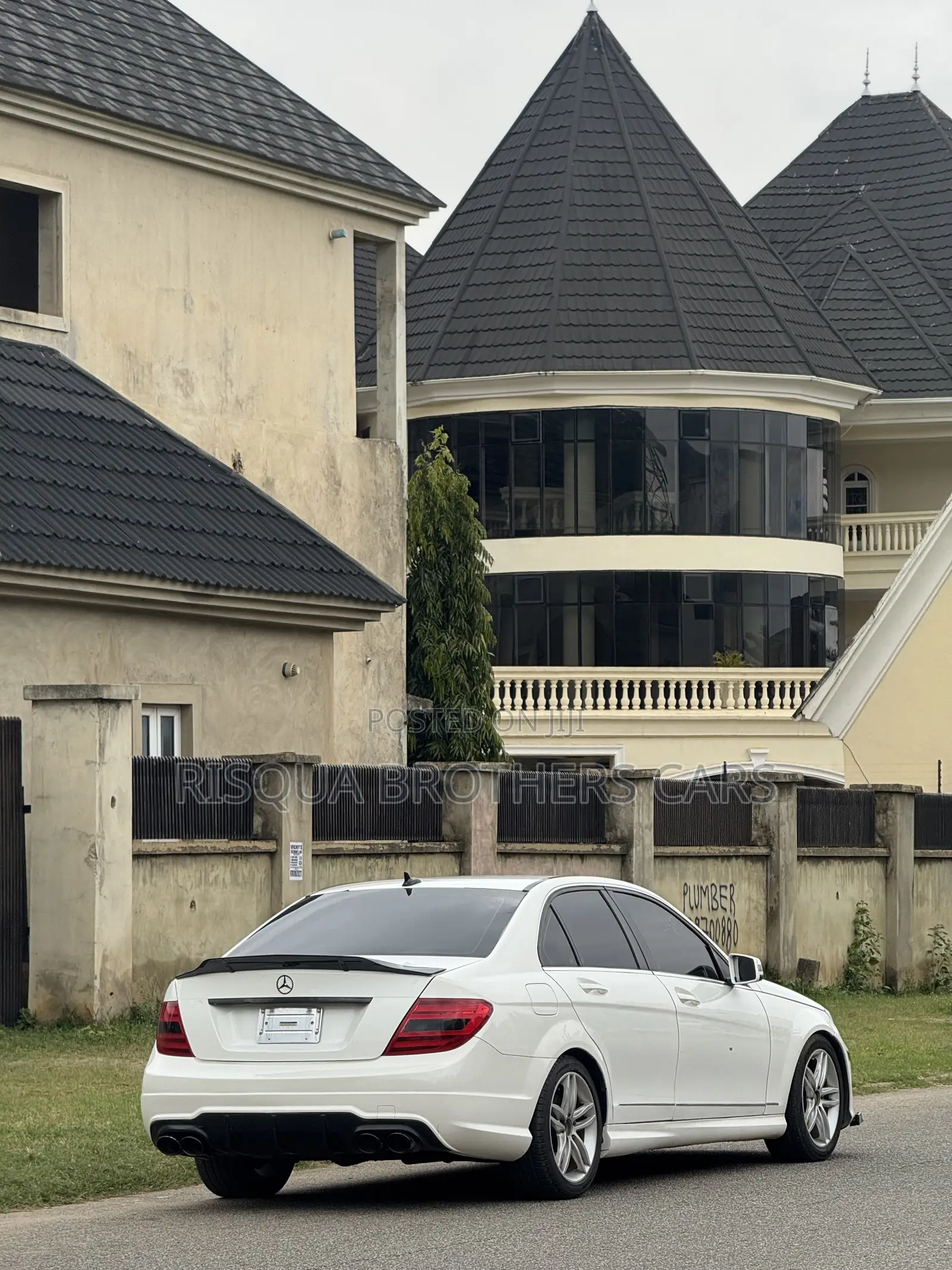Mercedes-Benz C300 2013 White