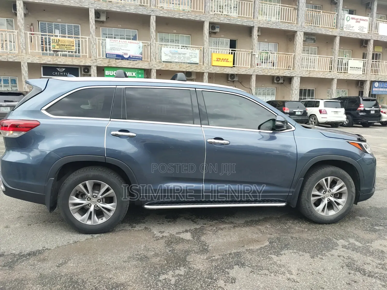 Toyota Highlander 2016 Blue