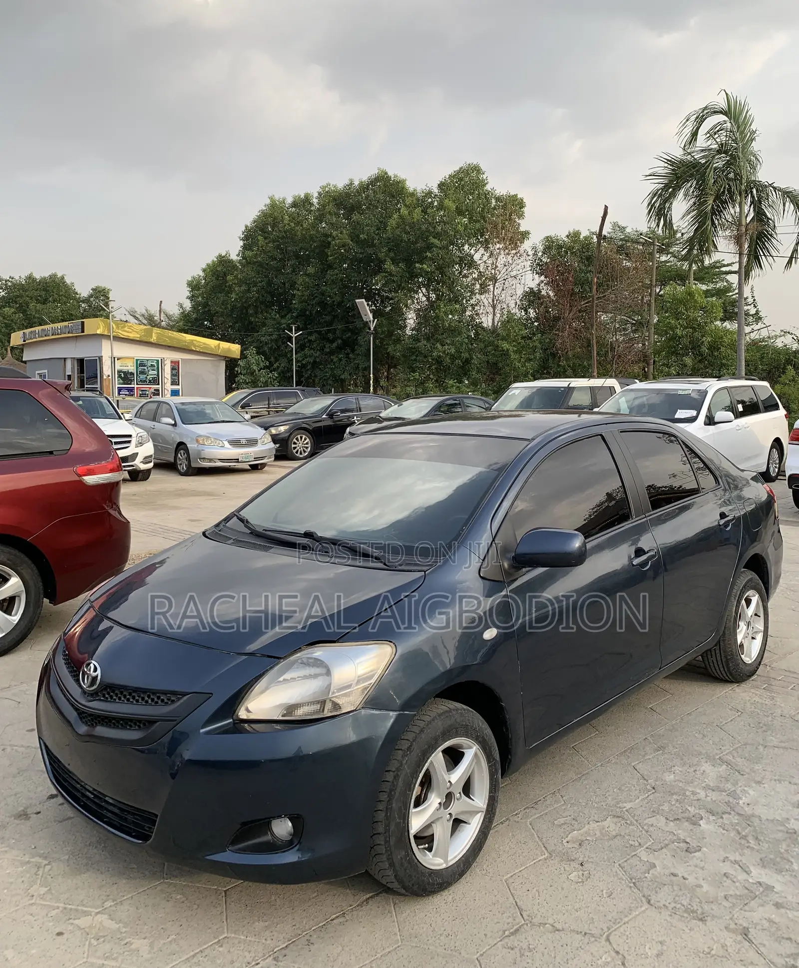 Toyota Yaris 2008 Blue