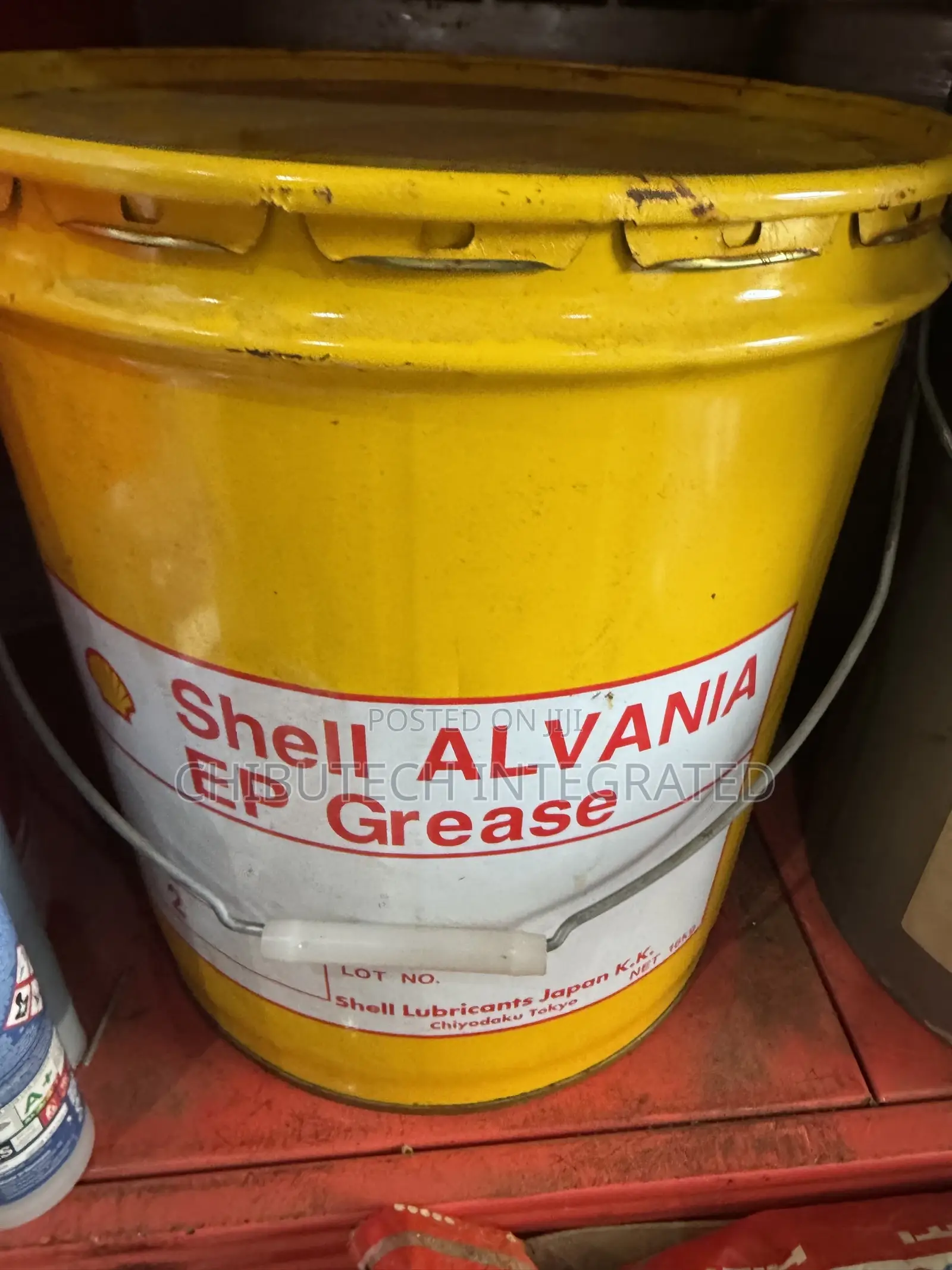 16kg Pail of Shell Alvania Ep Grease 2
