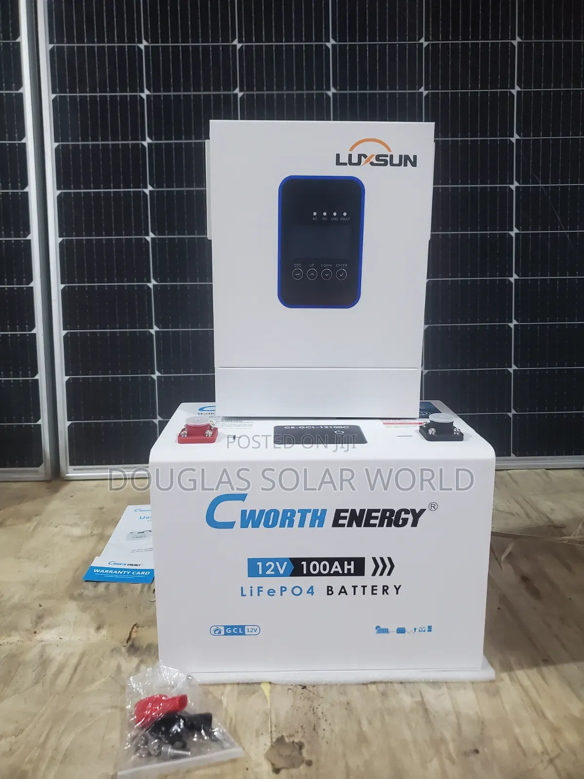 2kw Inverter, 1.3kwh Battery All-in-One Solar Power System