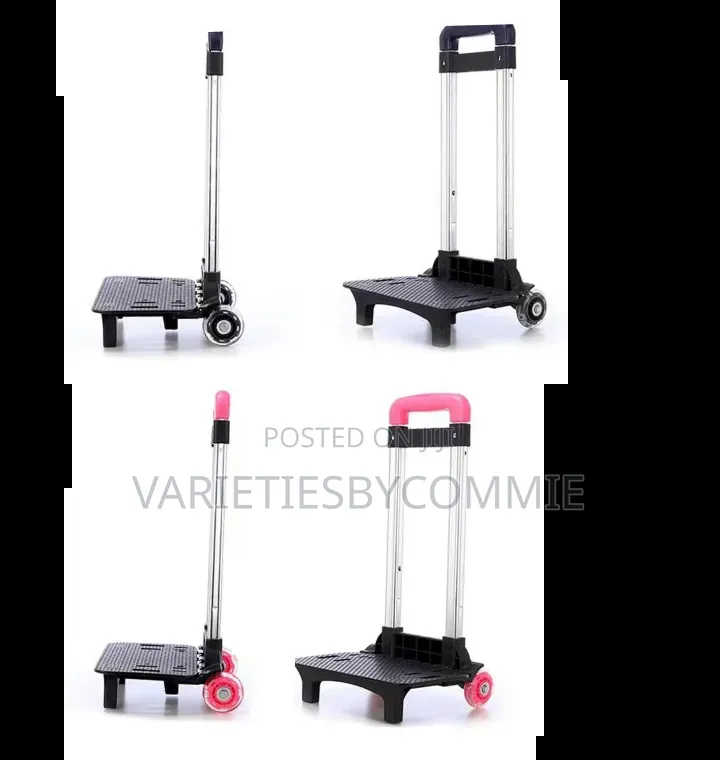 New 3d Leather Fabric High Quality Back to School Bag With Trolley