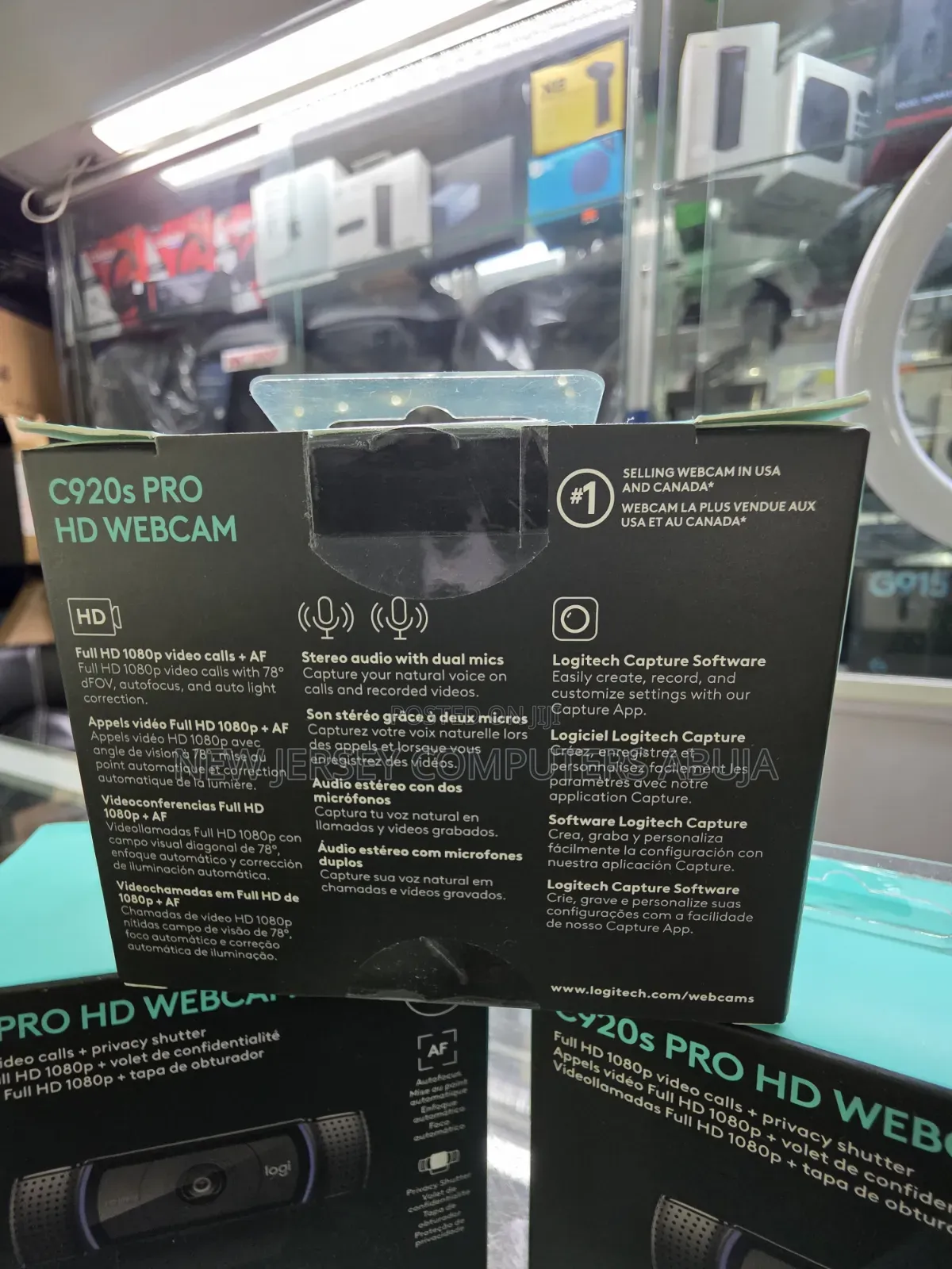 Logitech C920s Pro Hd Webcam