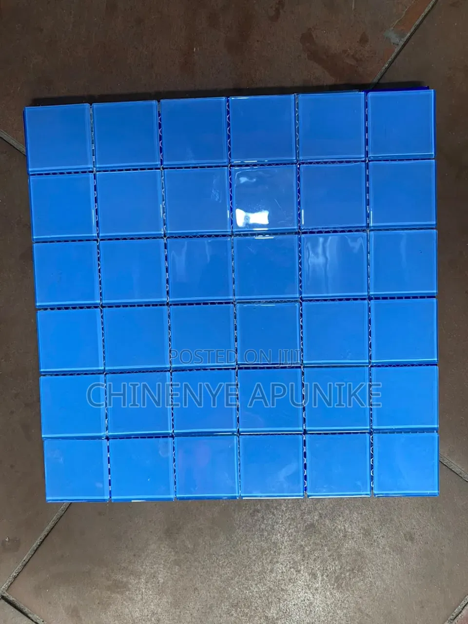 High Quality Sky Blue Spain Swimming Pool Tiles
