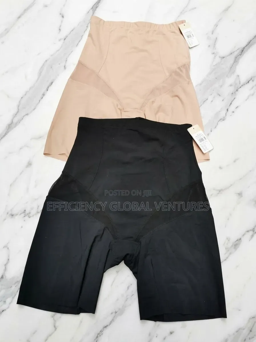 Women's High Waist Tummy Control Shorts–Body Shaper(Black Nude)