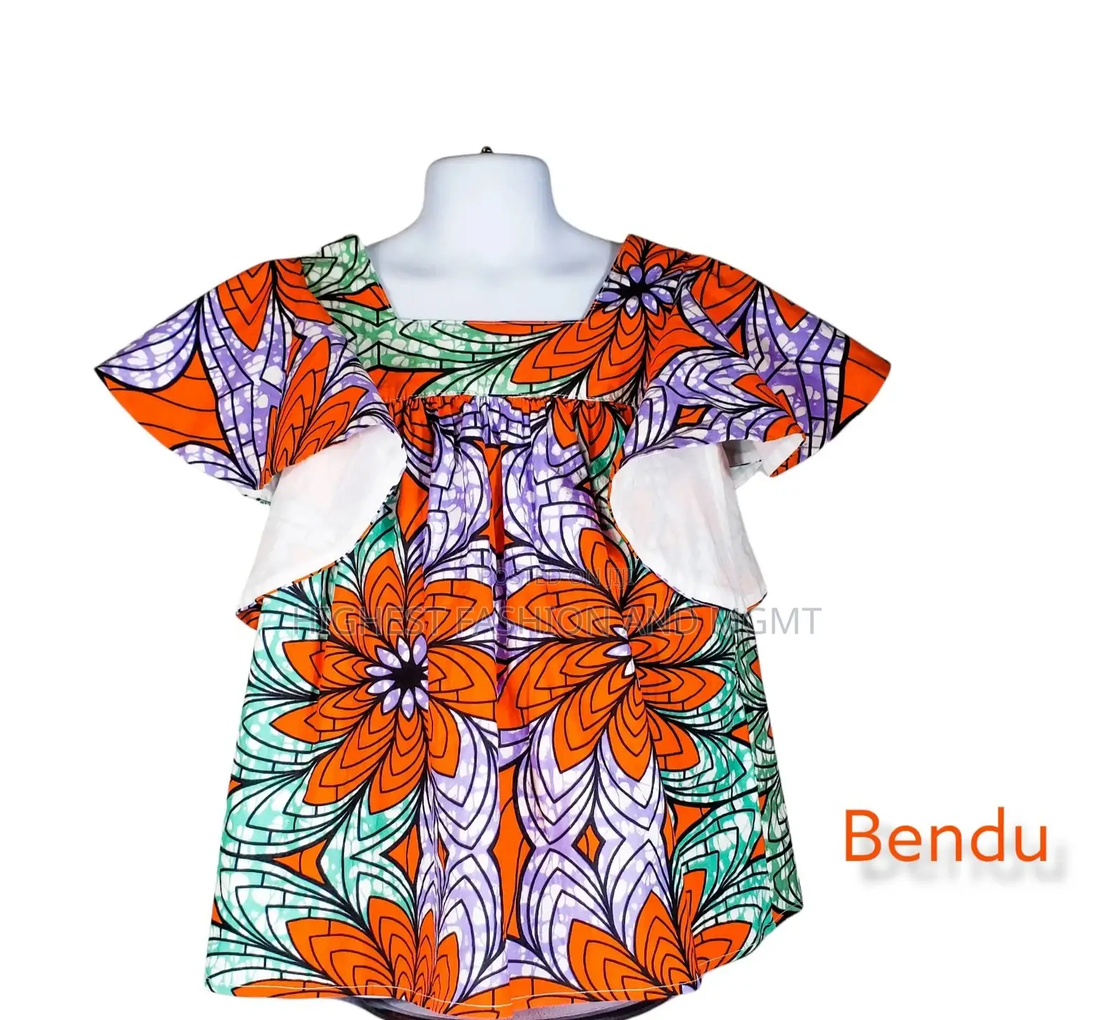 Girls Floral Print Dress
