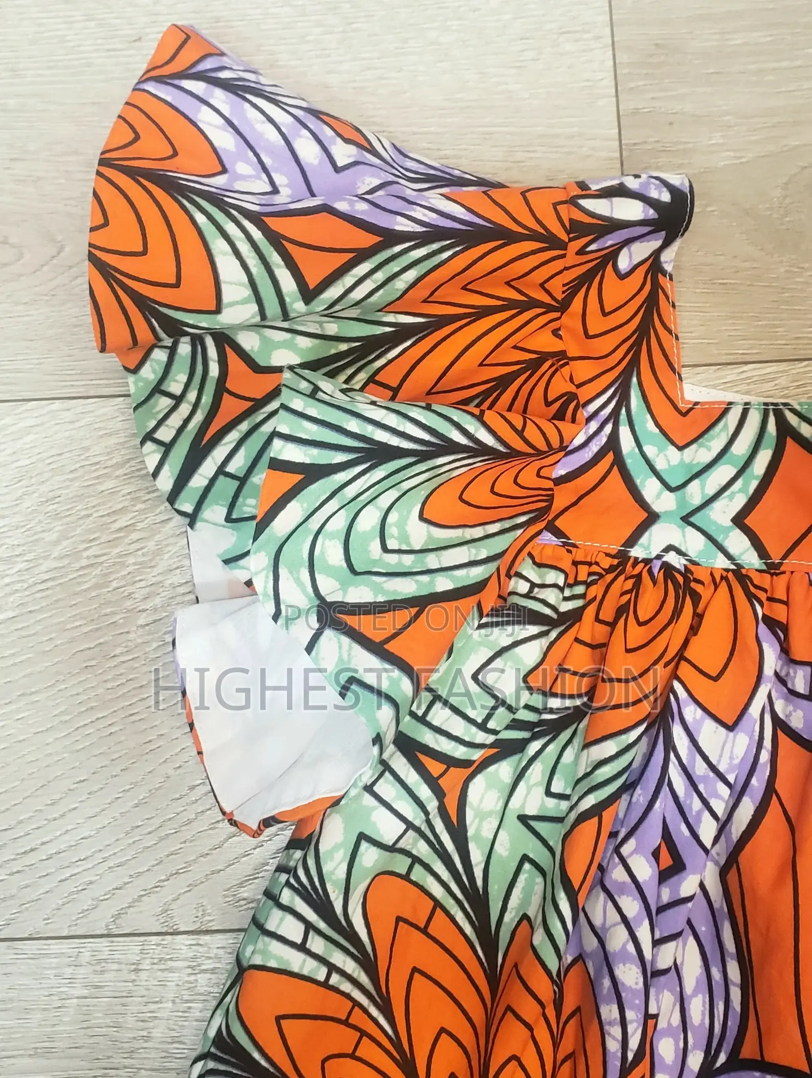 Girls Floral Print Dress