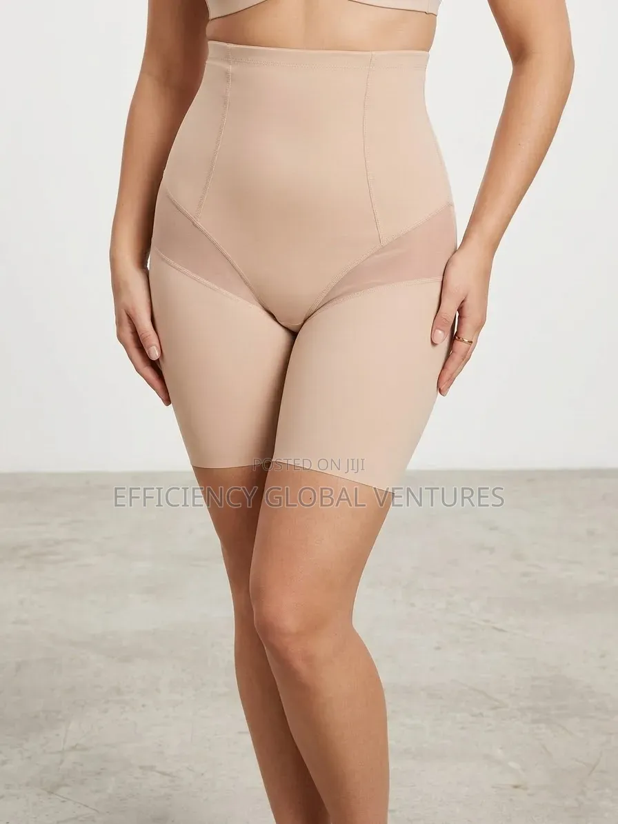 Women's High Waist Tummy Control Shorts–Body Shaper(Black Nude)