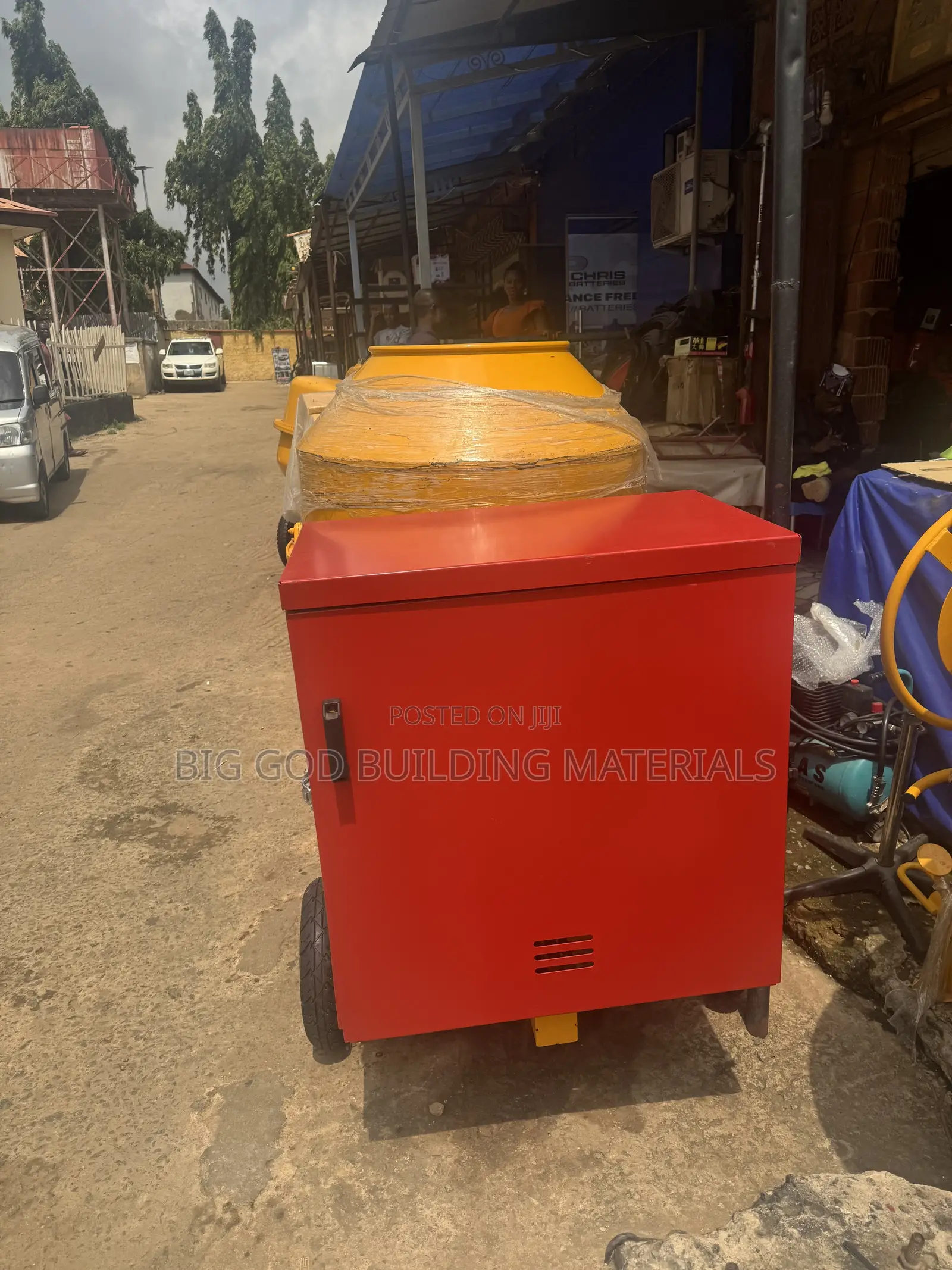 500-liter Concrete Mixer