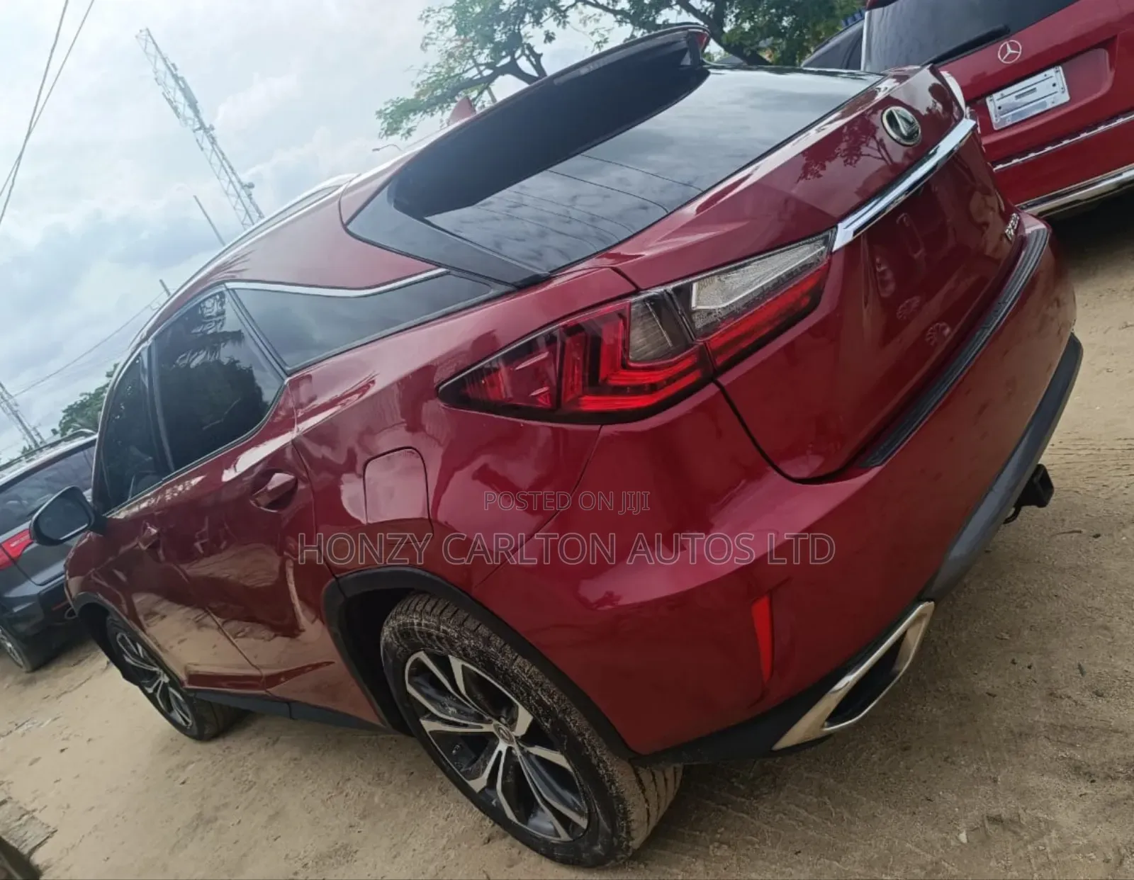 Lexus RX 350 AWD 2017 Red