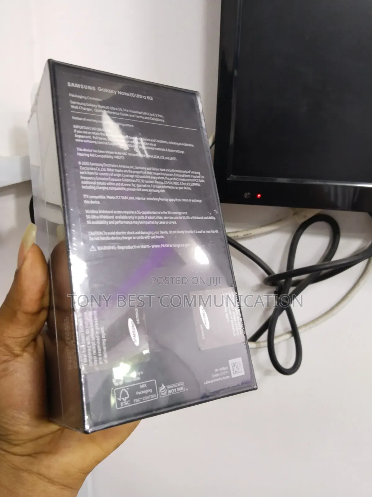 New Samsung Galaxy Note 20 Ultra 5G 128 GB Gold