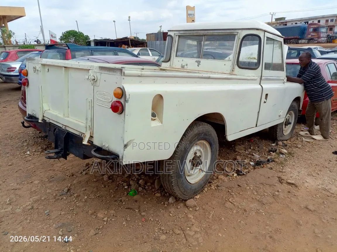 Land Rover Series I 1958 White