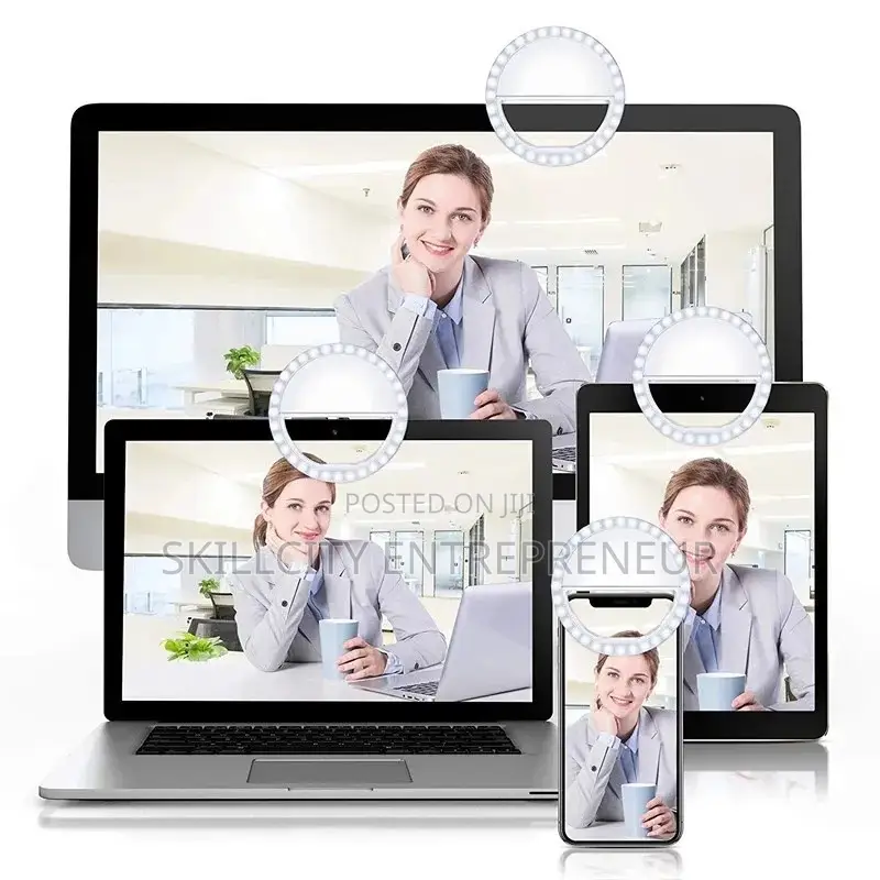Rechargeable Mini Selfie Ring Light