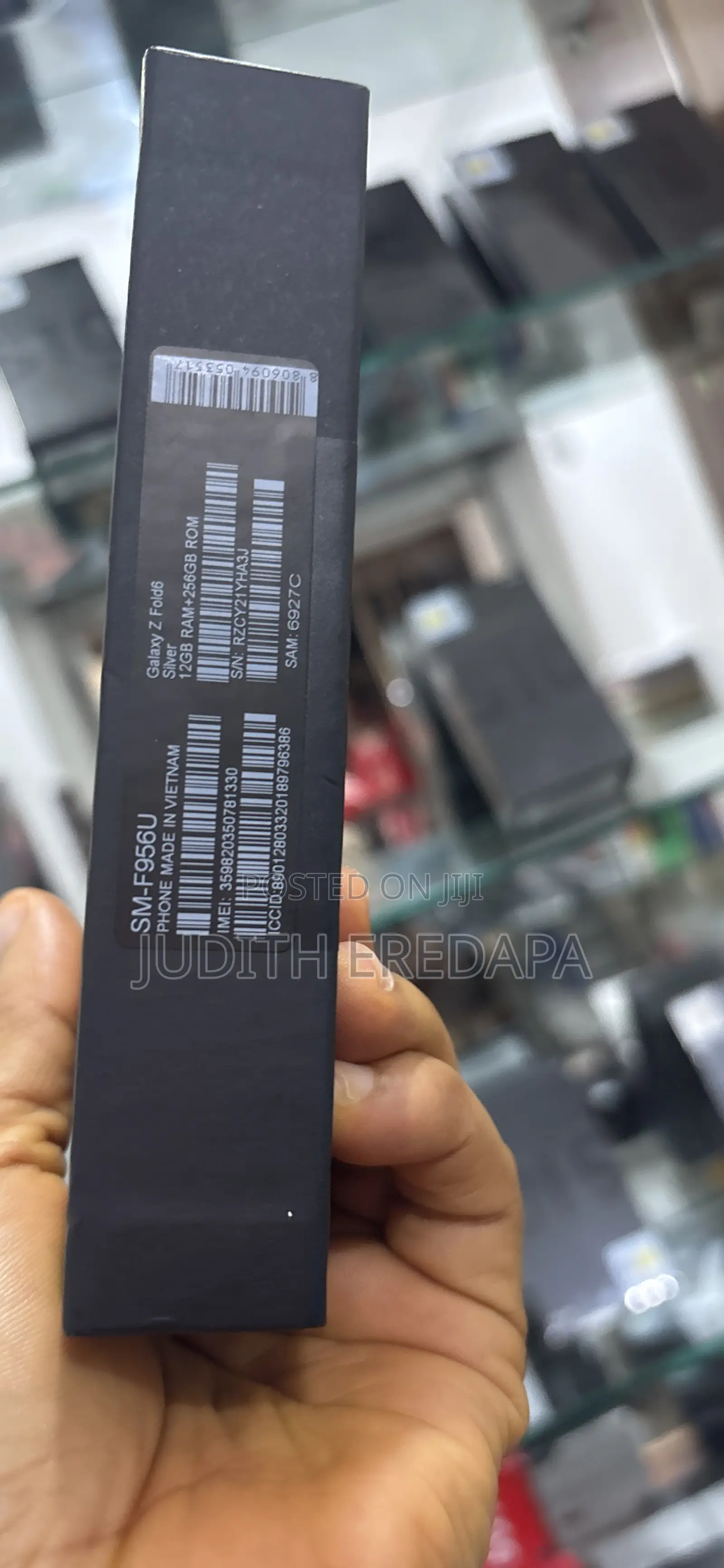 New Samsung Galaxy Z Fold6 256 GB Silver