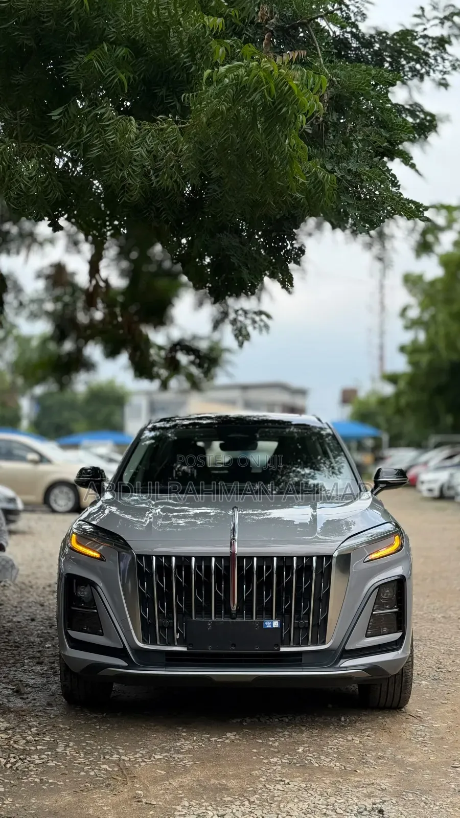 New Hongqi E-HS9 2025 Silver