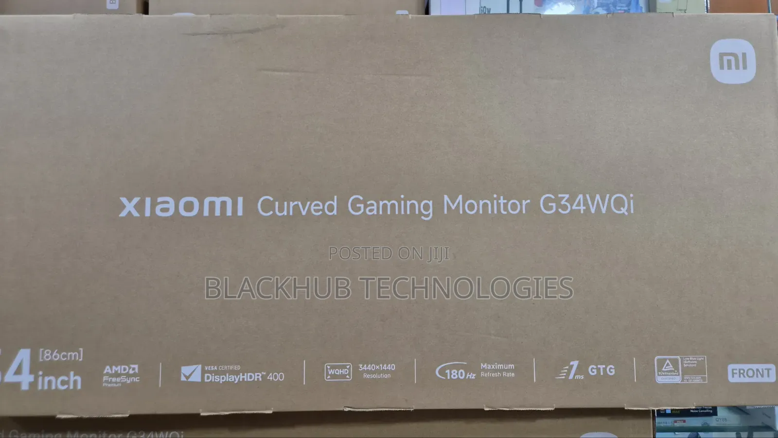 Xiaomi Curved Gaming Monitor 34 Inches G34wqi 2026
