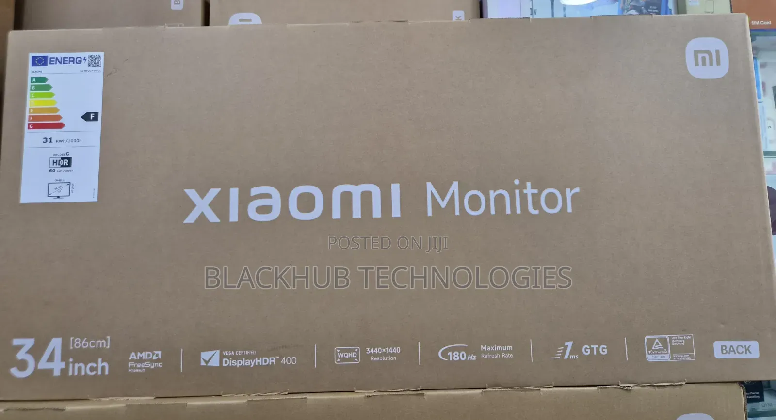 Xiaomi Curved Gaming Monitor 34 Inches G34wqi 2026