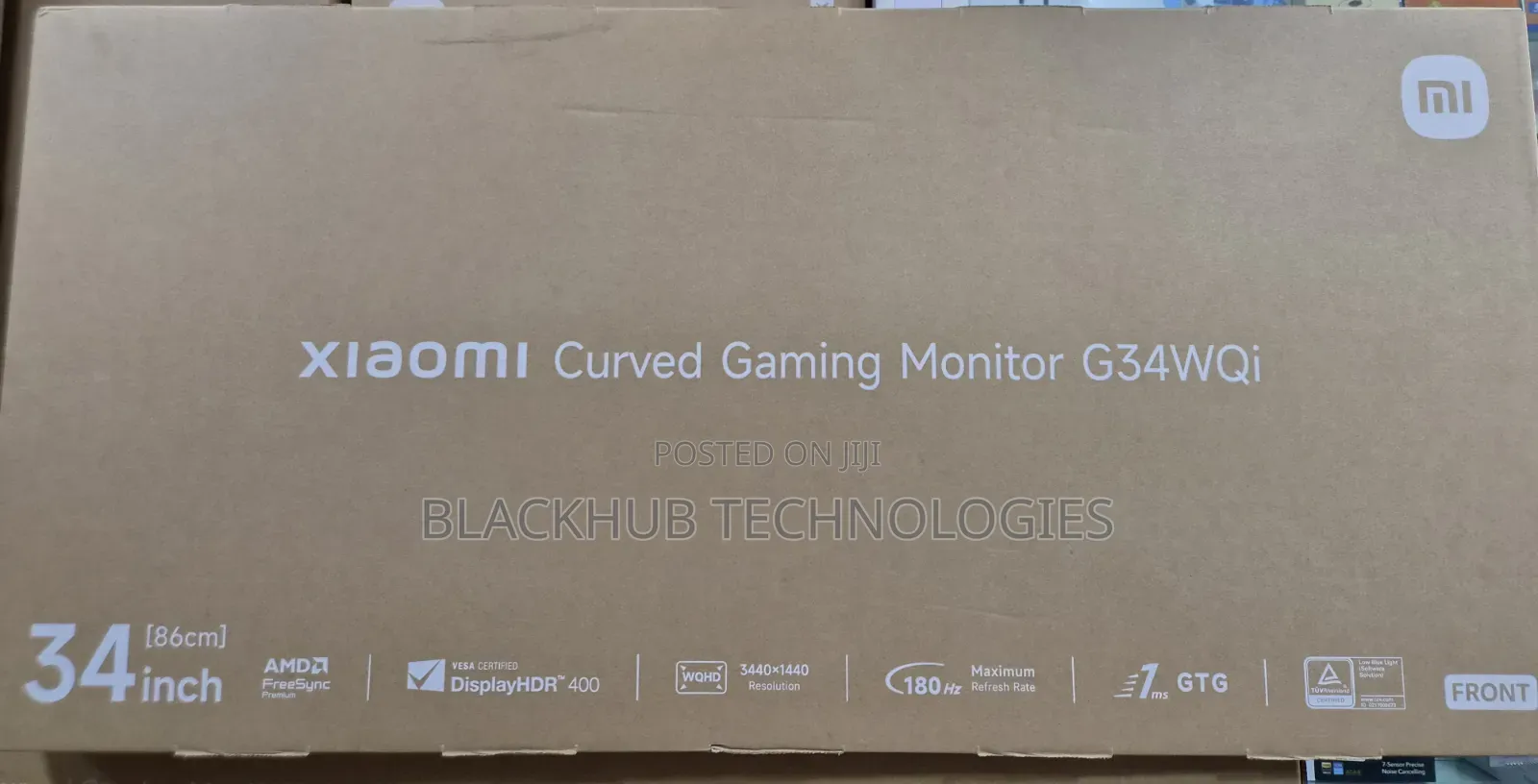 Xiaomi Curved Gaming Monitor 34 Inches G34wqi 2026