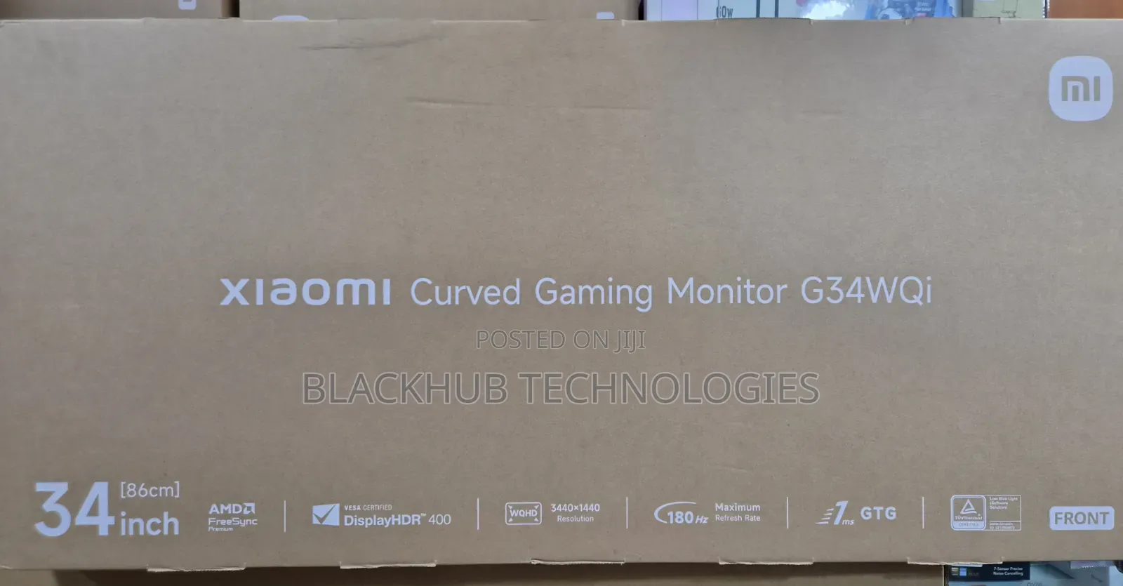 Xiaomi Curved Gaming Monitor 34 Inches G34wqi 2026