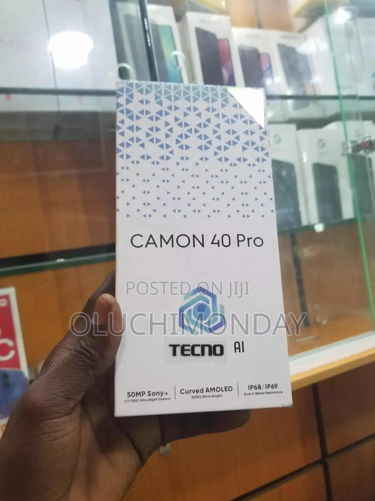 New Tecno Camon 40 Pro 5G 256 GB Black