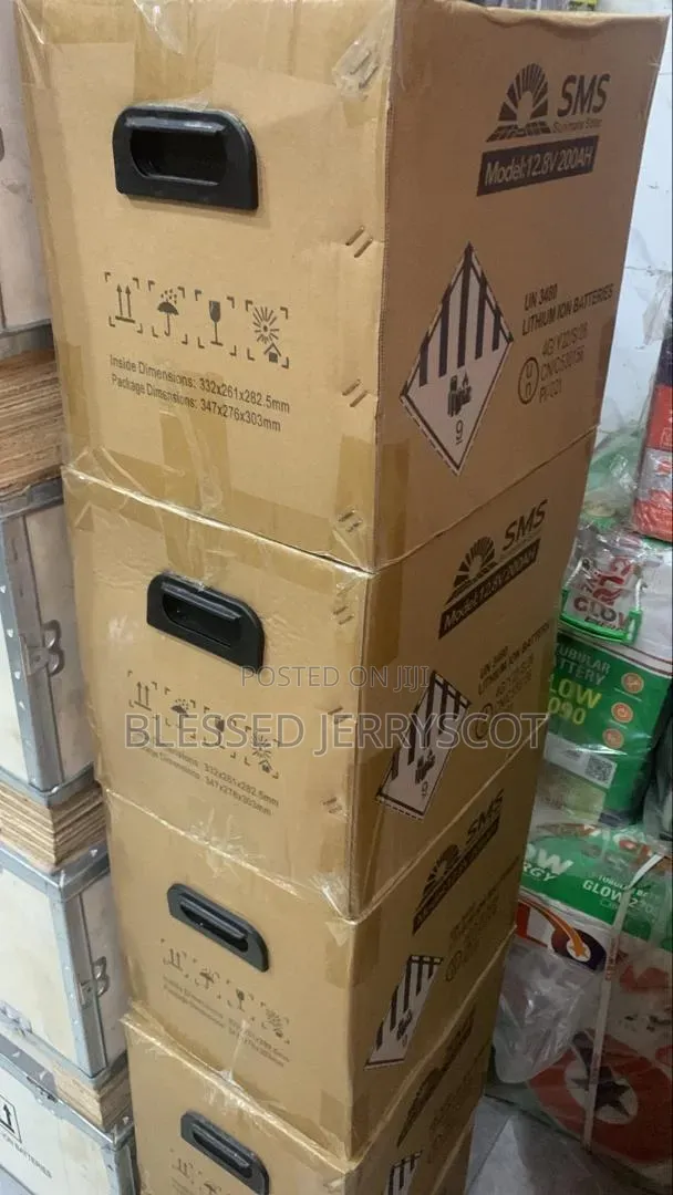 SMS 2.5kwh 200ah 12v Lithium Ion Solar Batteries Available in Stock.