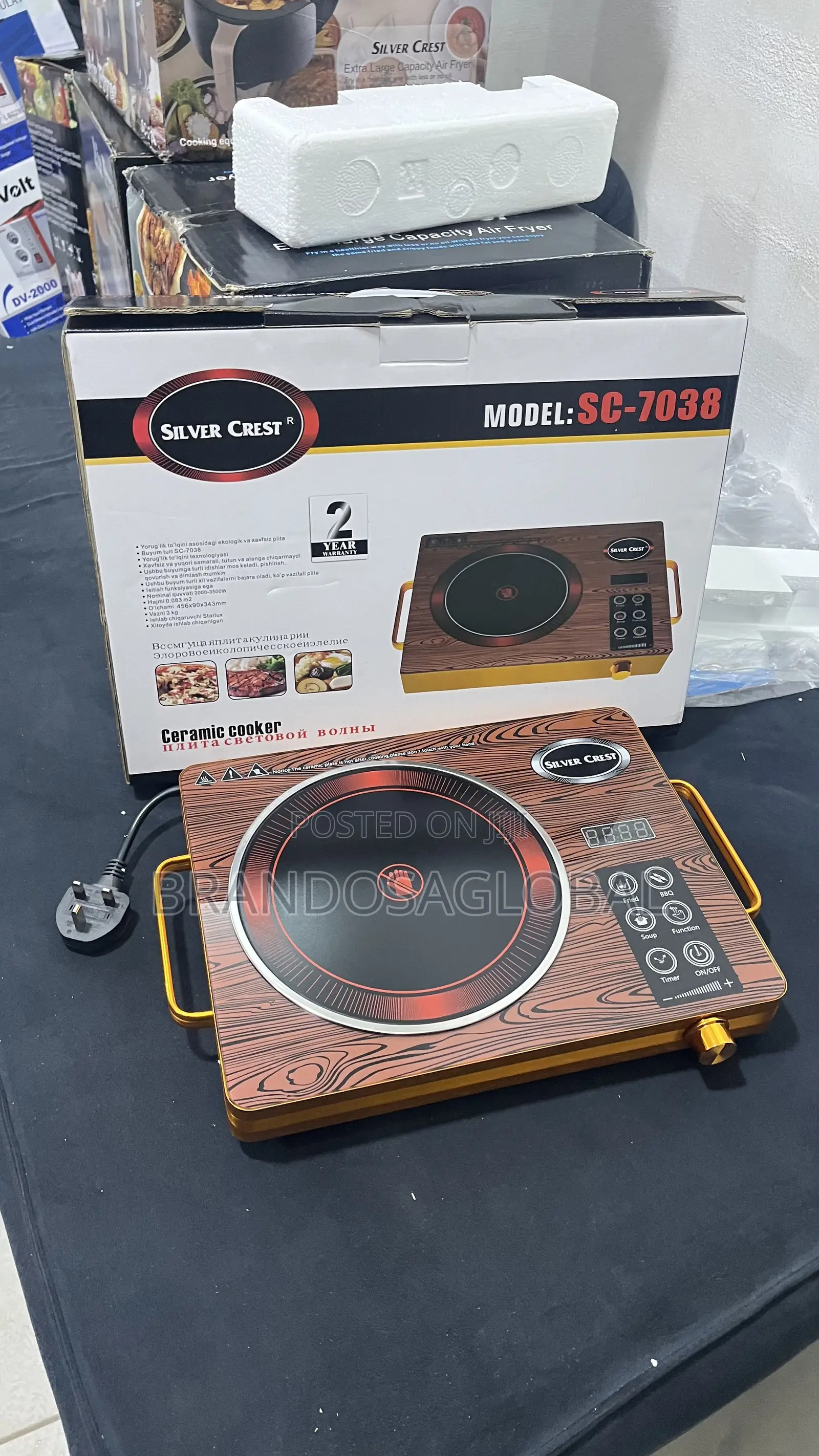 Silver Crest Ceramic Cooker Sc-7038 – Modern Ceramic Electric Stove