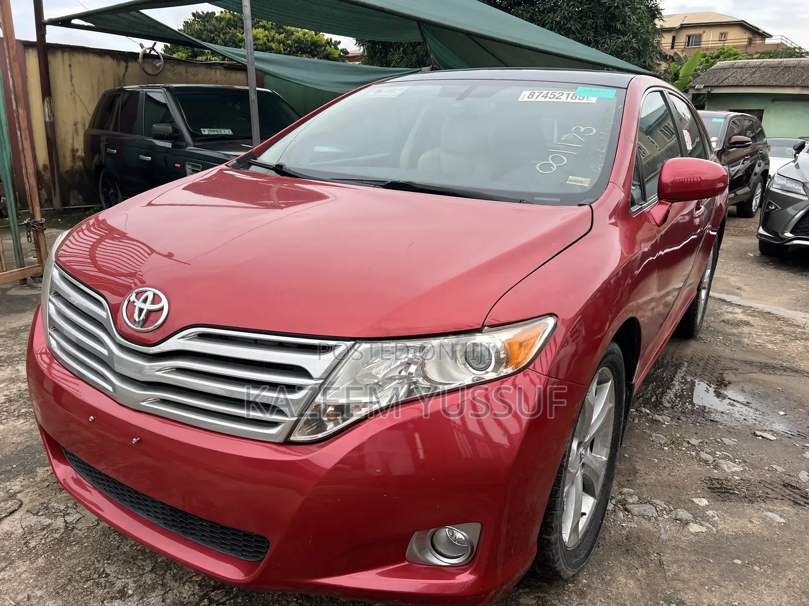 Toyota Venza V6 AWD 2010 Red