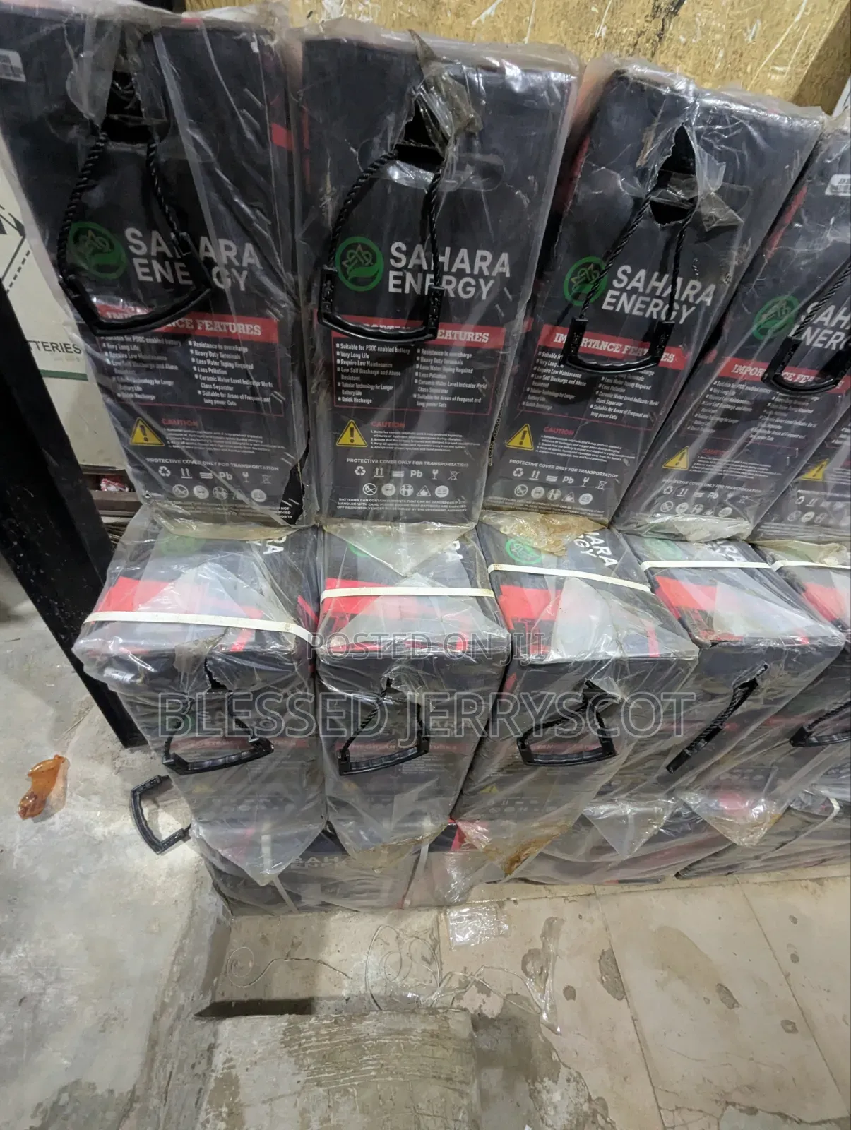 Sahara Energy 250ah 12v Tall Tubular Solar Inverter Batteries in Stock