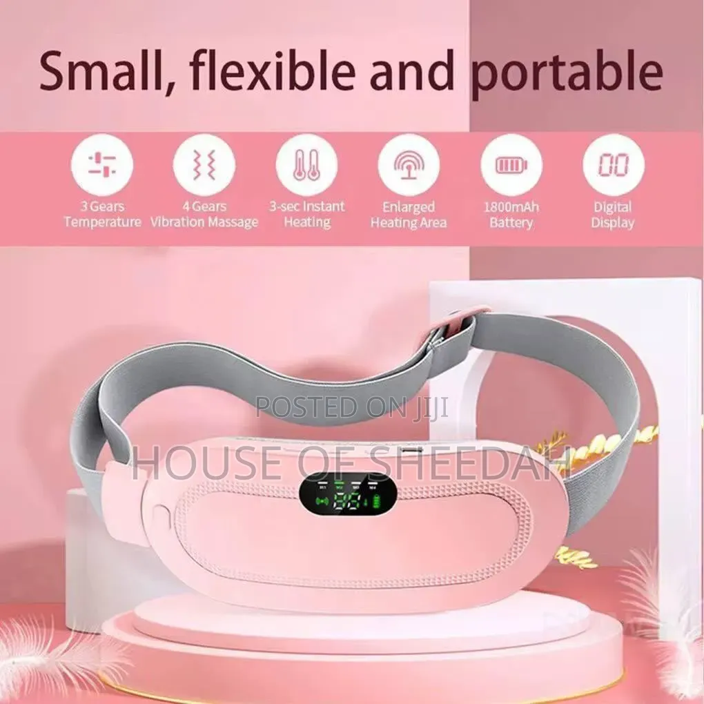 Portable Menstrual Heating Pad and Massage Belt.