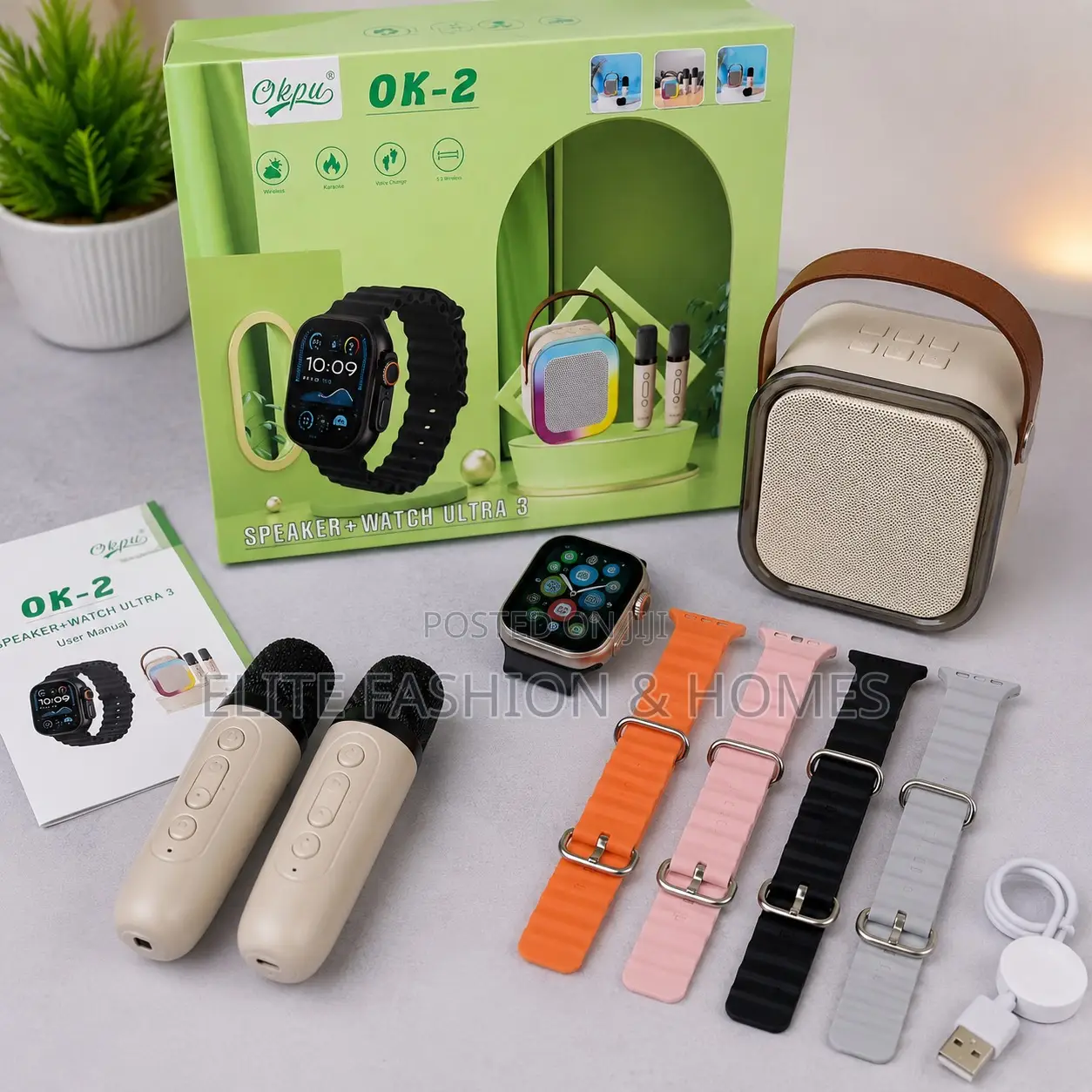 Ultra Smart Watch With Microphone