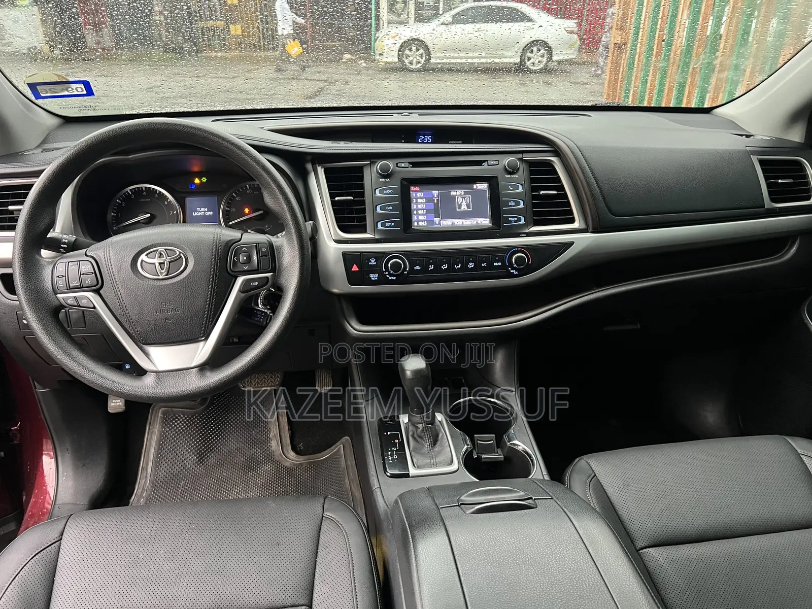 Toyota Highlander LE V6 4x2 (3.5L 6cyl 6A) 2016 Burgundy