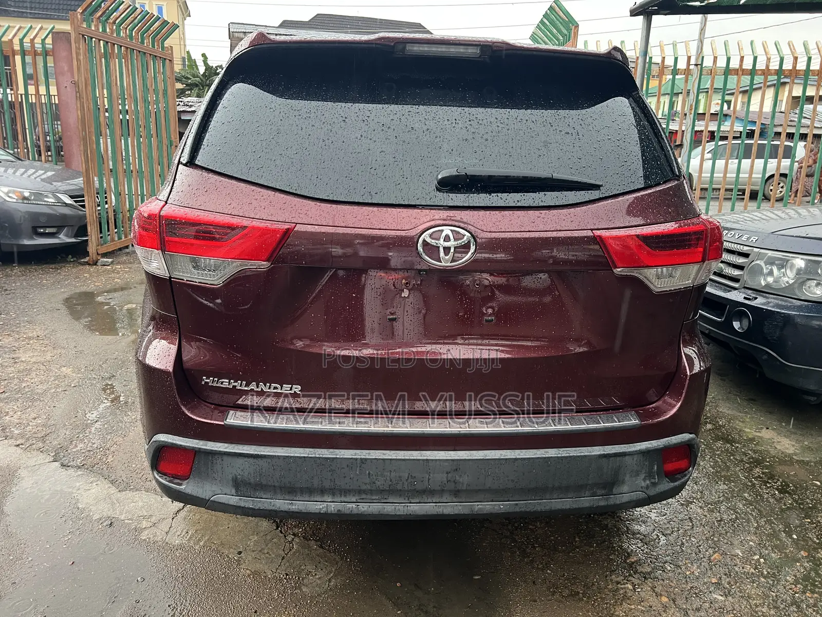 Toyota Highlander LE V6 4x2 (3.5L 6cyl 6A) 2016 Burgundy
