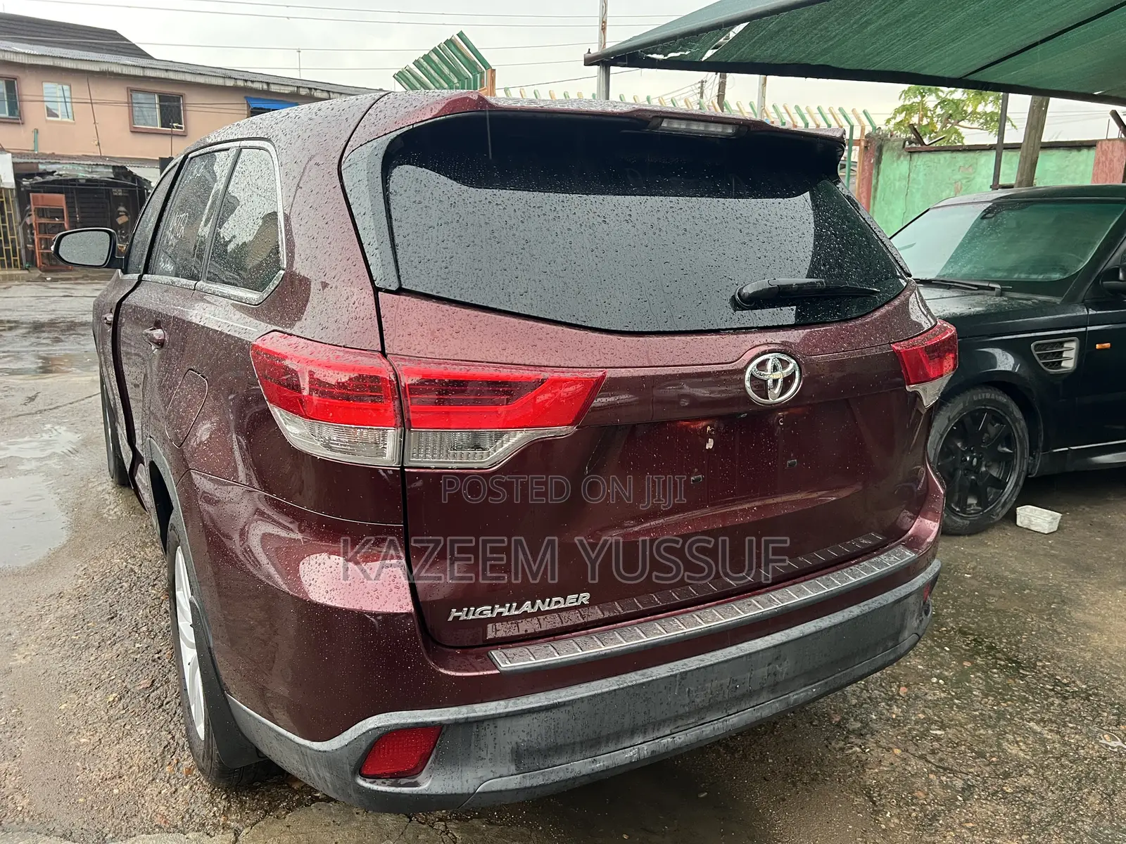 Toyota Highlander LE V6 4x2 (3.5L 6cyl 6A) 2016 Burgundy