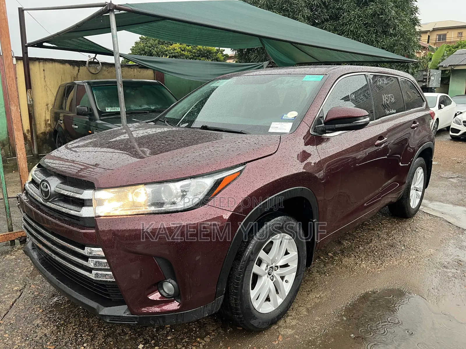 Toyota Highlander LE V6 4x2 (3.5L 6cyl 6A) 2016 Burgundy