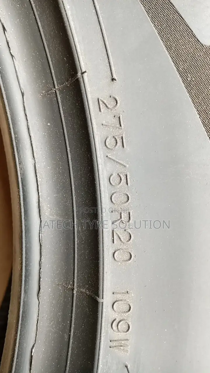 275/50/20 Dunlop Sport Maxx