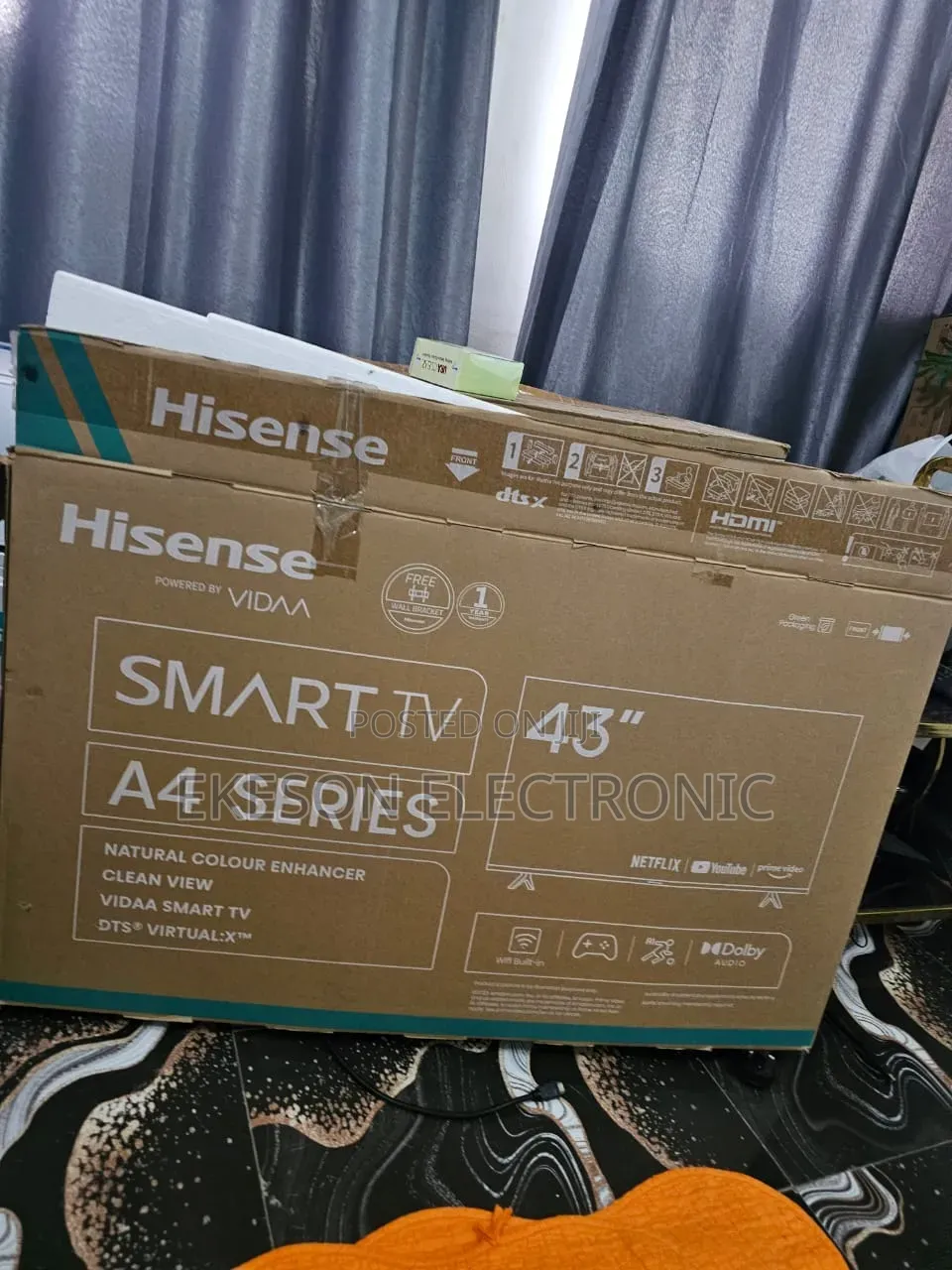 Hisense Tv 43inches Smart
