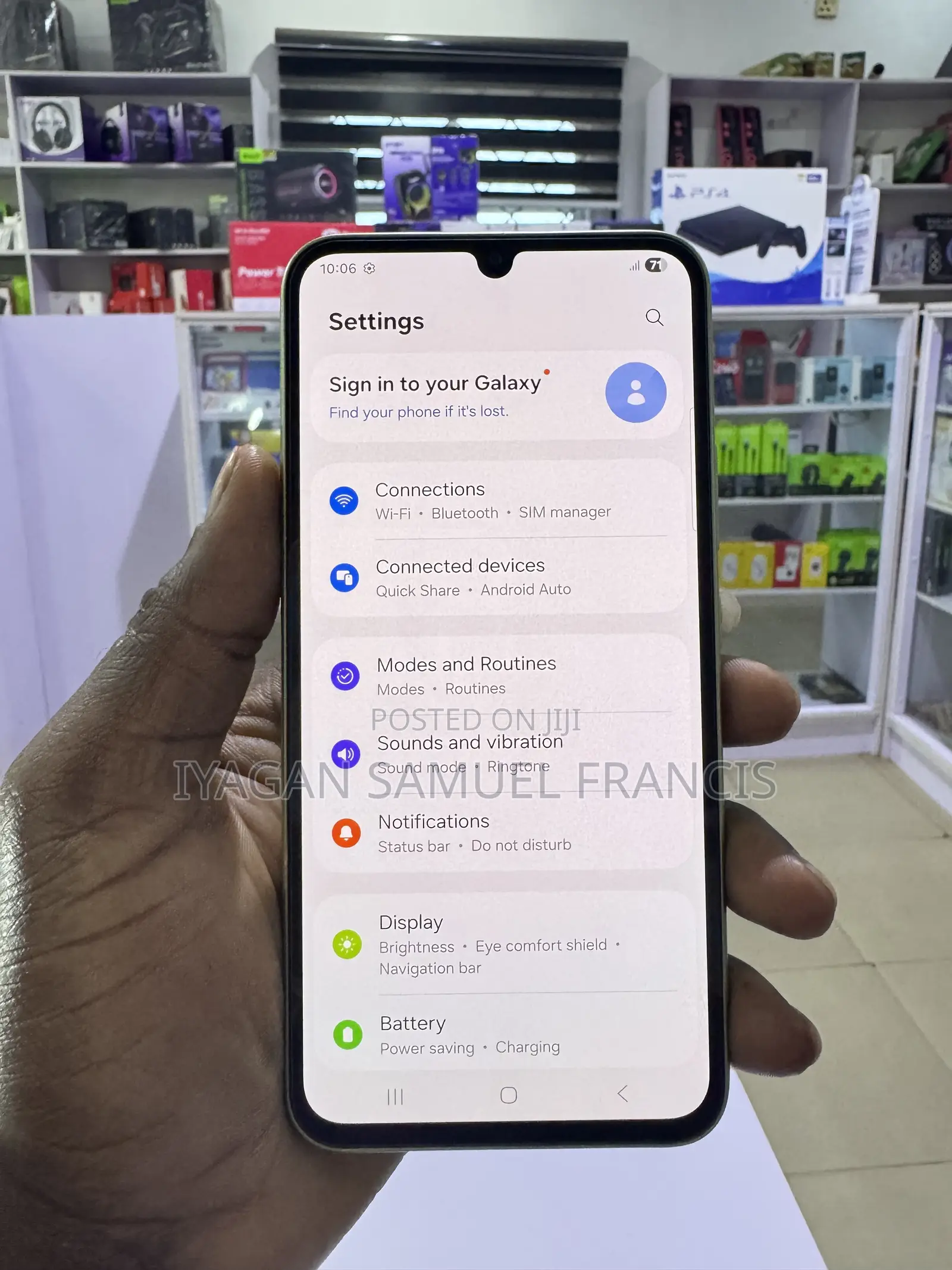 Samsung Galaxy A34 5G 128 GB Green