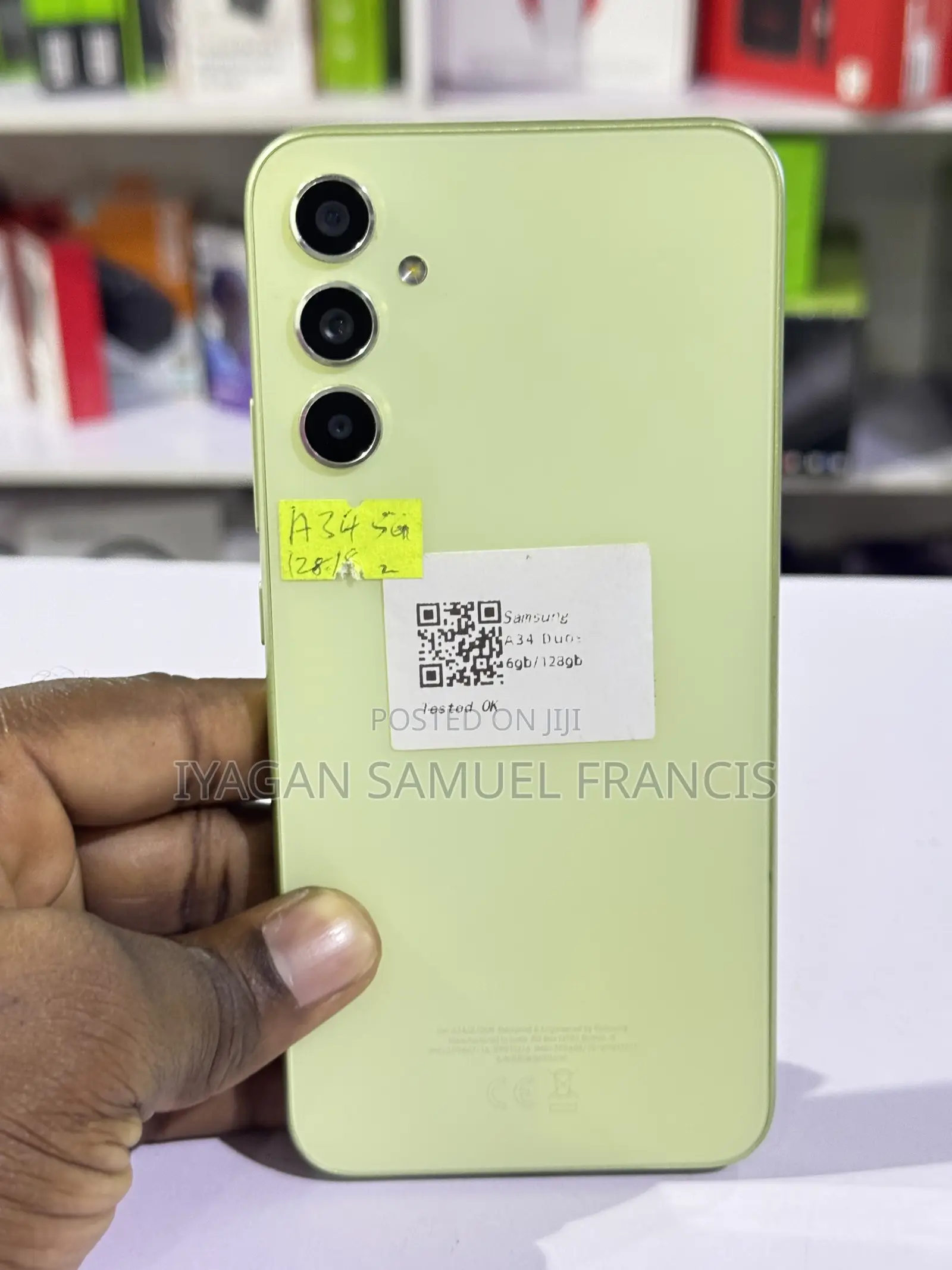 Samsung Galaxy A34 5G 128 GB Green