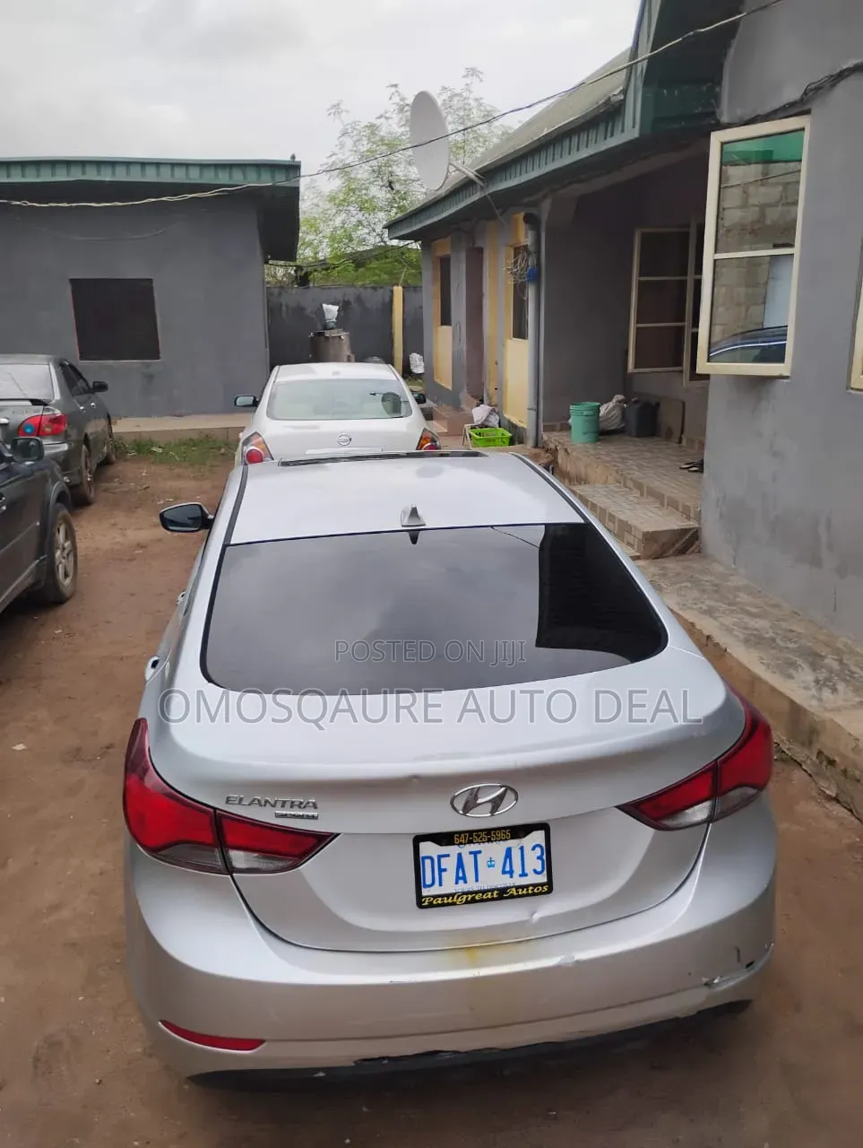 Hyundai Elantra SE 4dr Sedan (1.8L 4cyl 6A) 2014 Silver