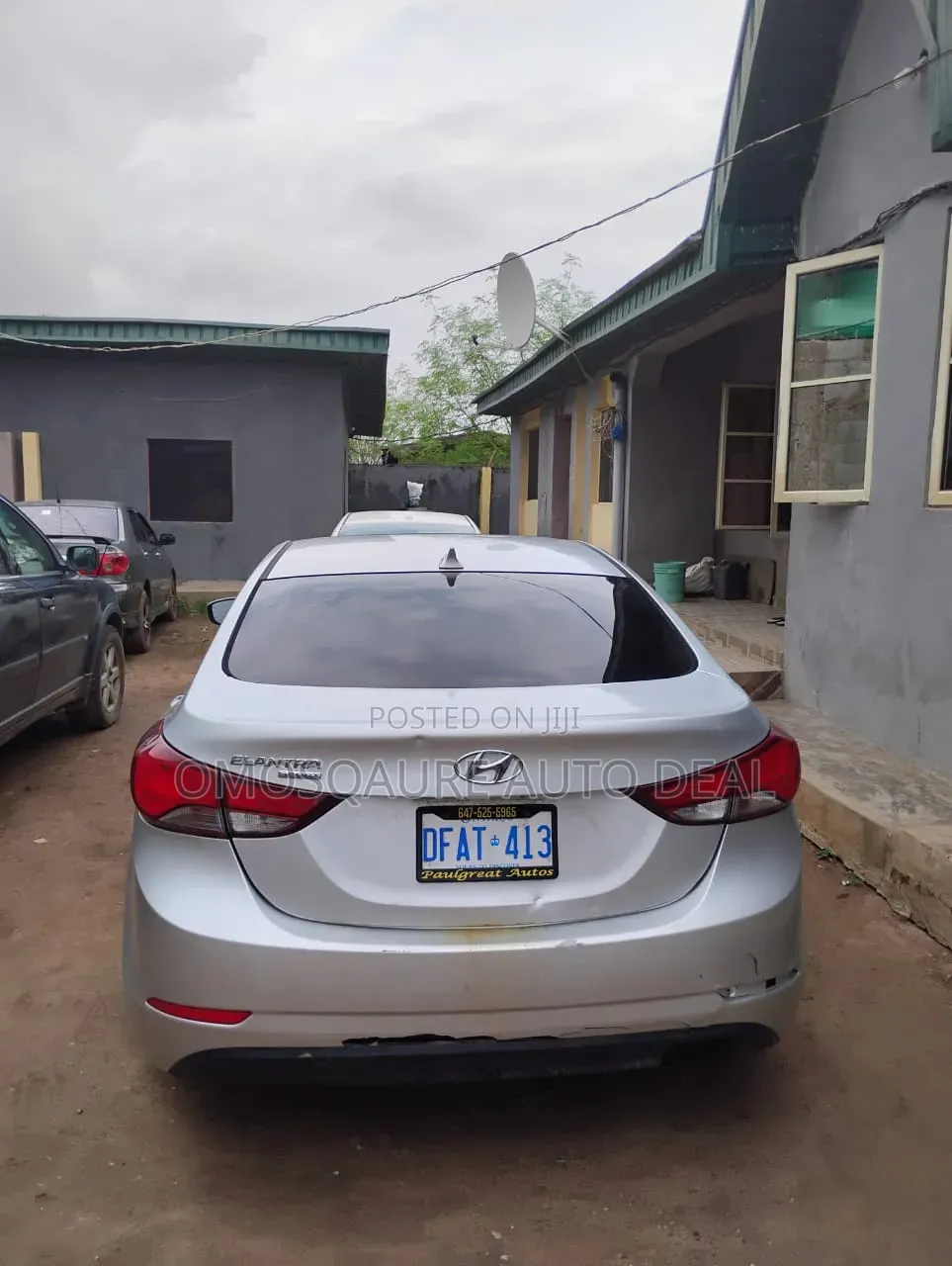 Hyundai Elantra SE 4dr Sedan (1.8L 4cyl 6A) 2014 Silver