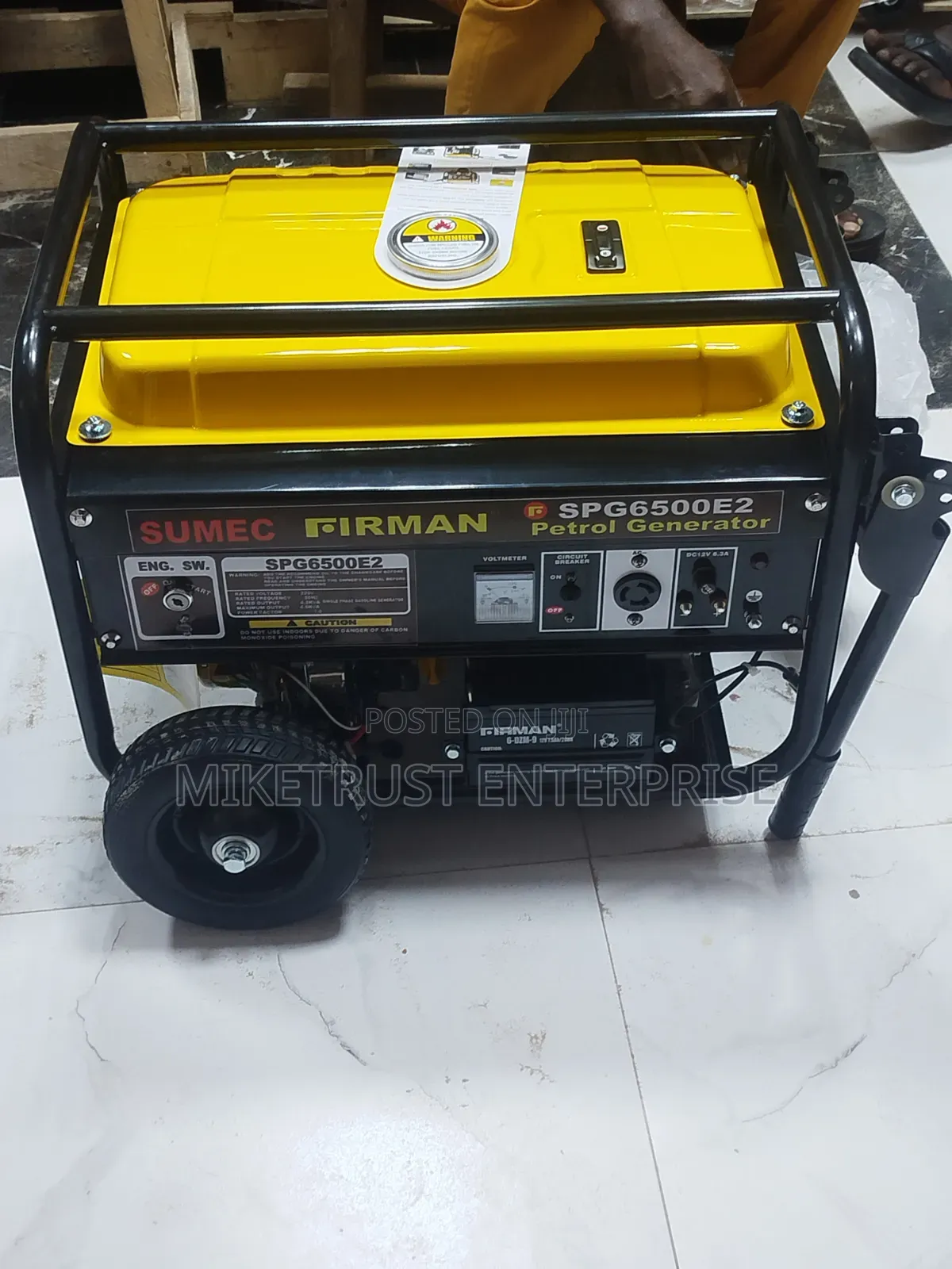 Sumec Firman Spg6500 Fuel-Efficient Generator Set