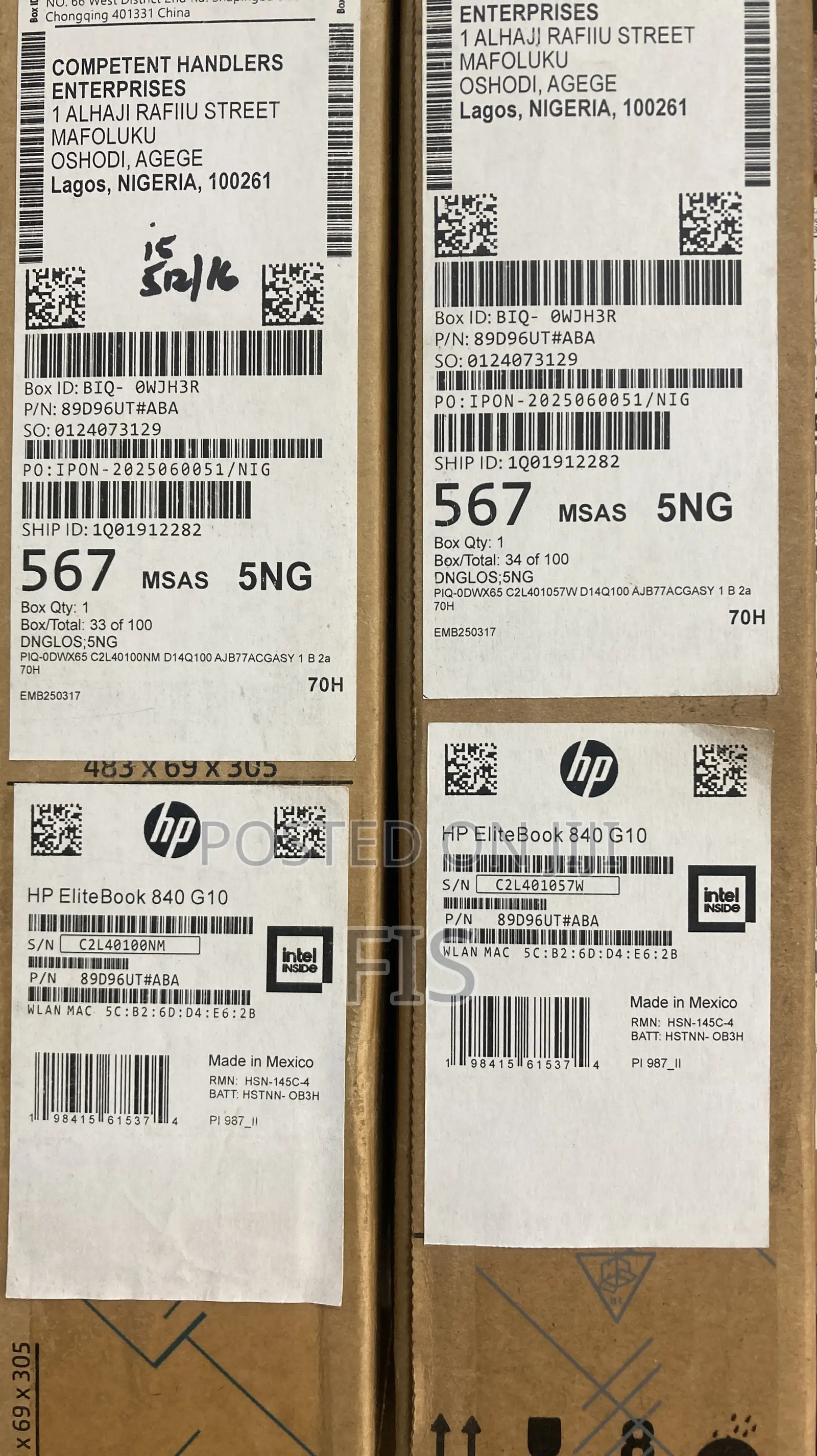 New Laptop HP EliteBook 840 G10 16GB Intel Core i5 SSD 512GB