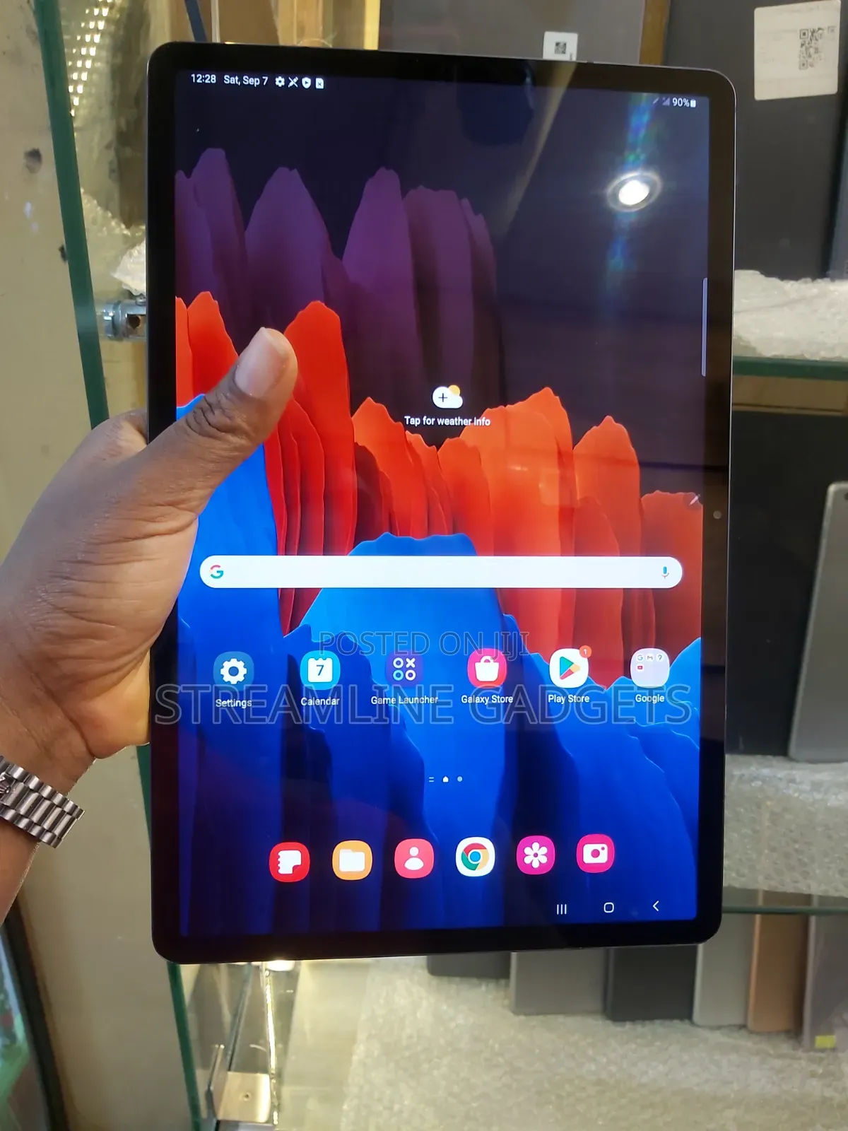Samsung Galaxy Tab S7+ 128 GB Black