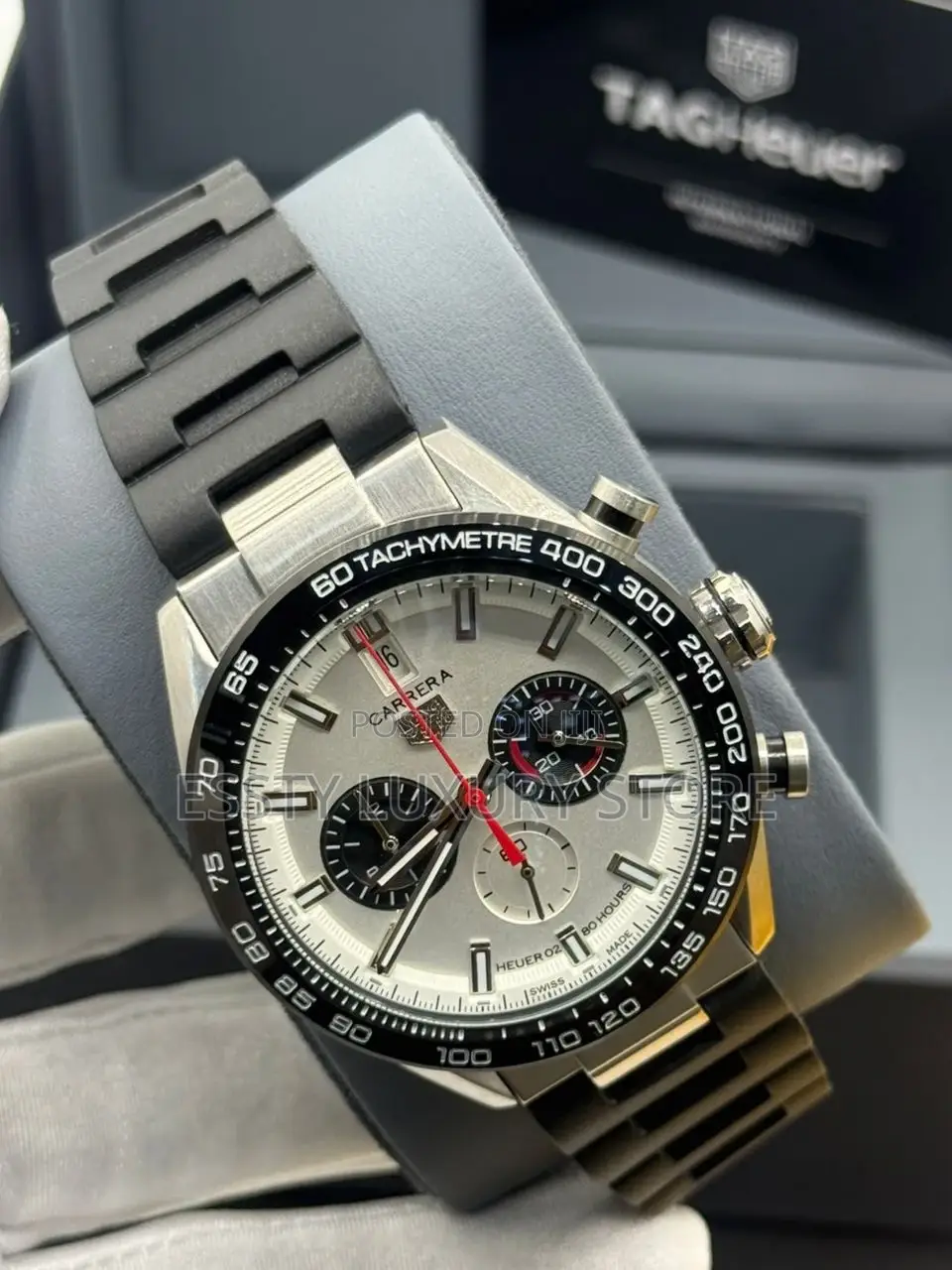 Automatic Tag Heuer Quality Luxury Men Rubber Wristwatch