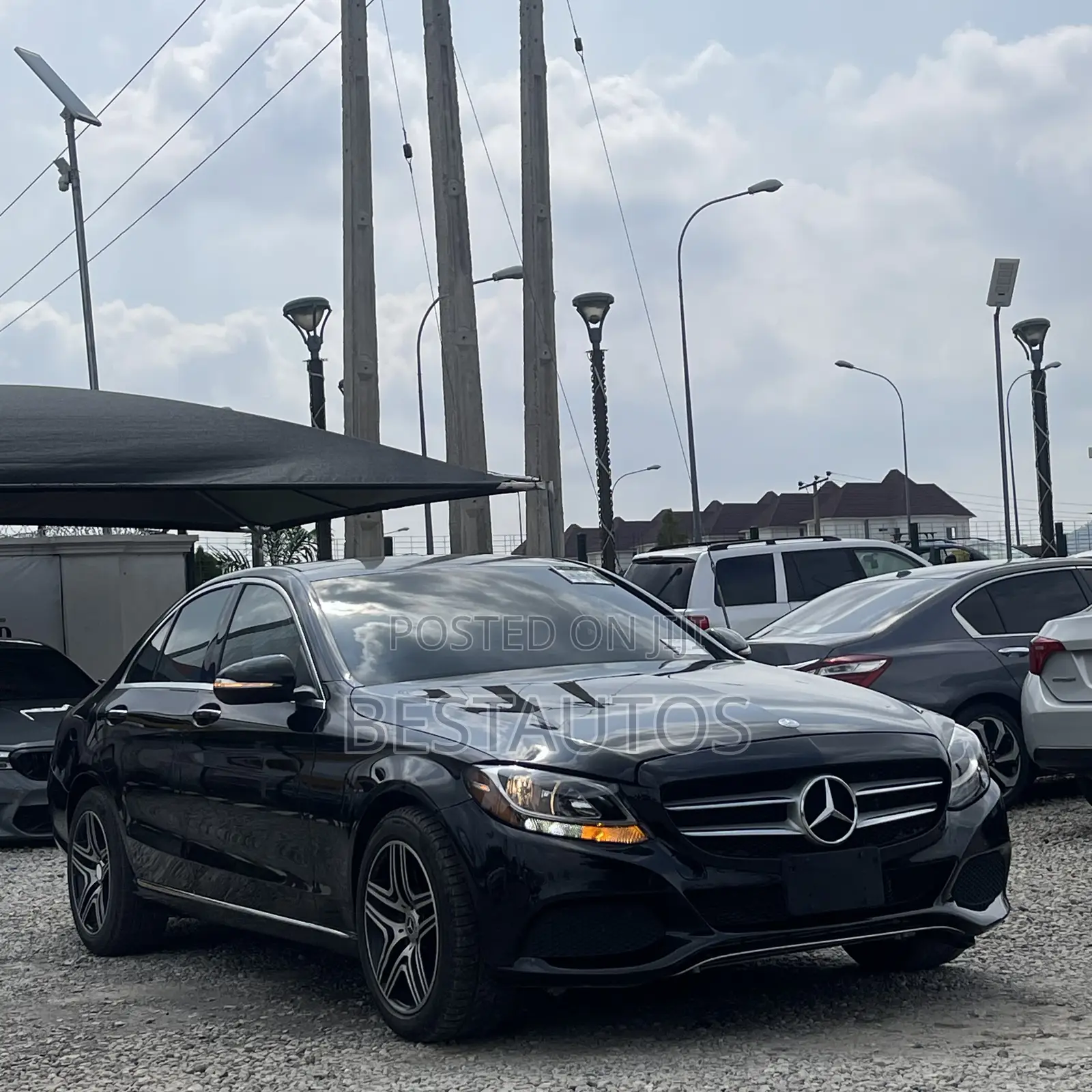 Mercedes-Benz C300 Luxury 4Matic Sedan AWD (2.0L 4cyl 7A) 2016 Black