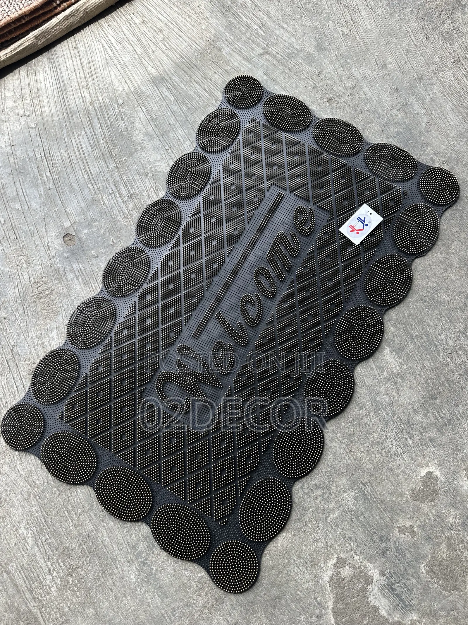 Hollow Rubber Doormat 50/100