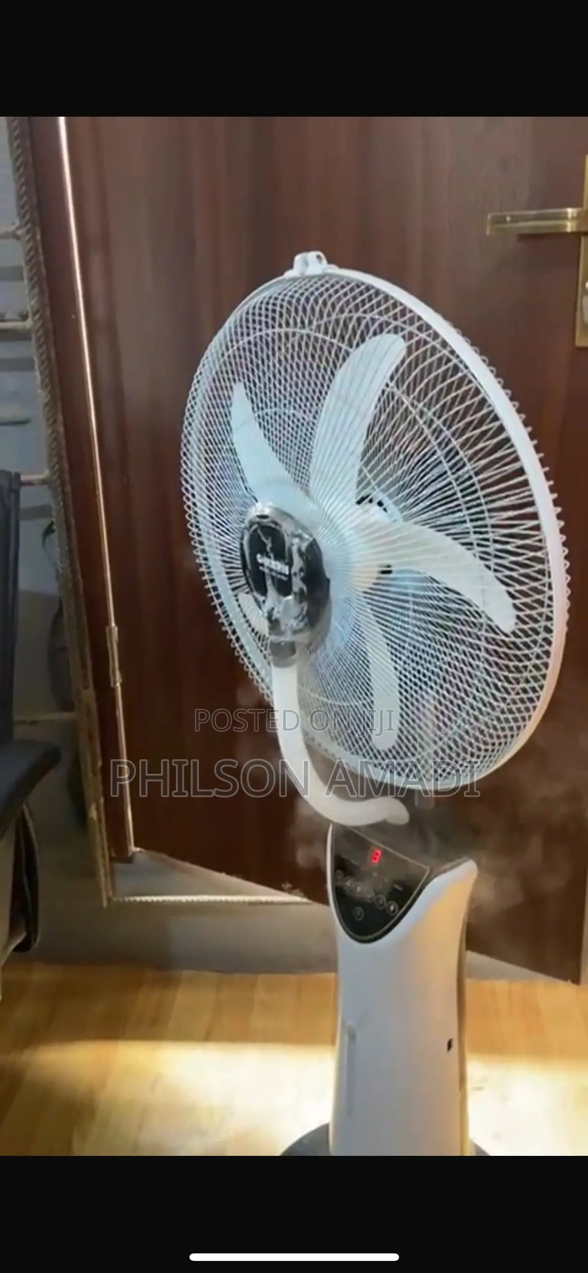 G-Karis 18" Rechargeable Water Mist Fan + Remote Control.3mode.9speeds