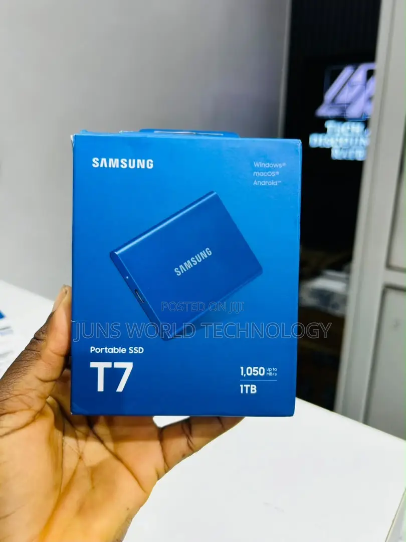 Samsung T7 1tb External Drive
